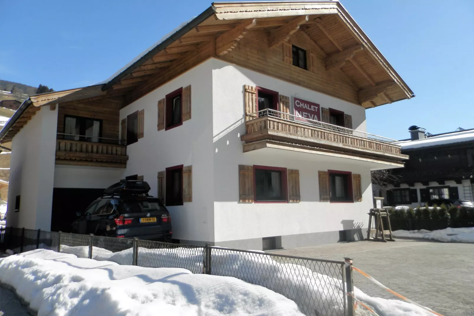 Chalet Neva S Saalbach-Exterieur winter