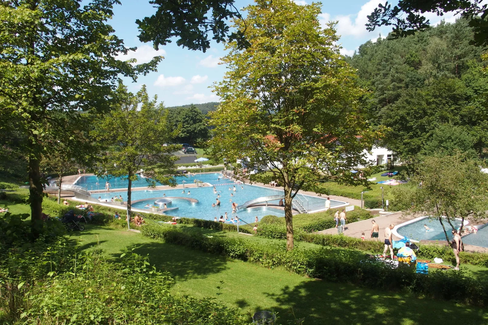 Seepark Kirchheim-Gebieden zomer 5km