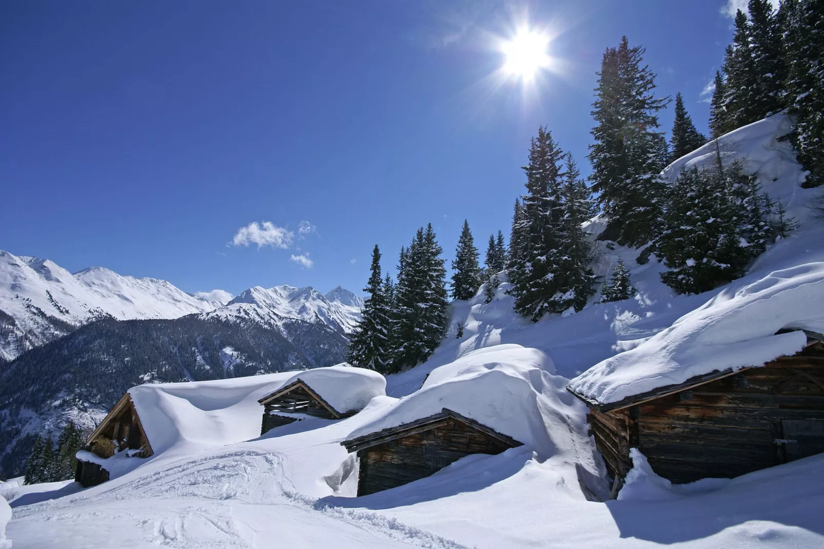 Klausbach-Gebied winter 20km