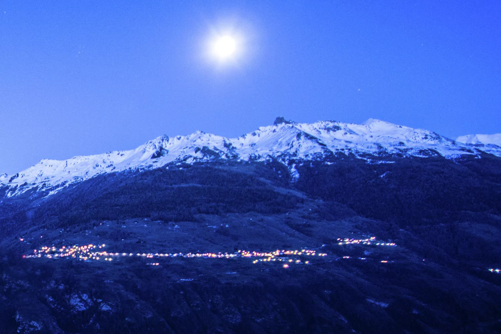 Alpina-Uitzicht winter