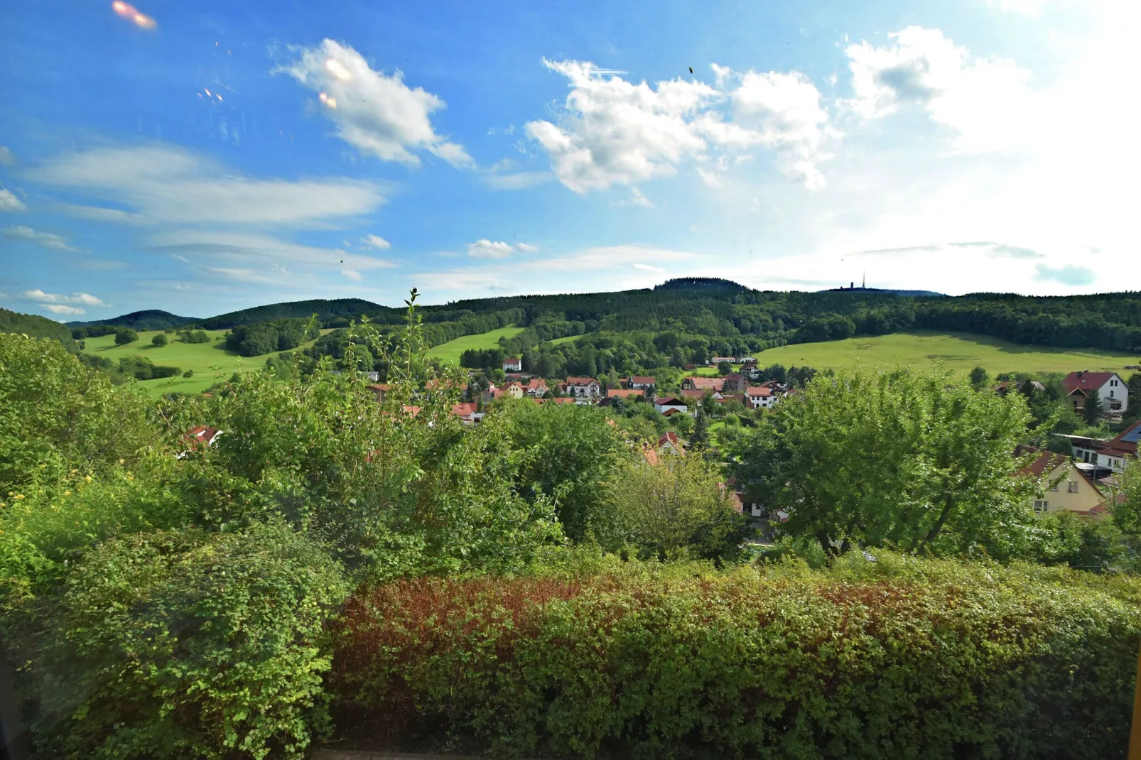 Waltershausen-Uitzicht zomer
