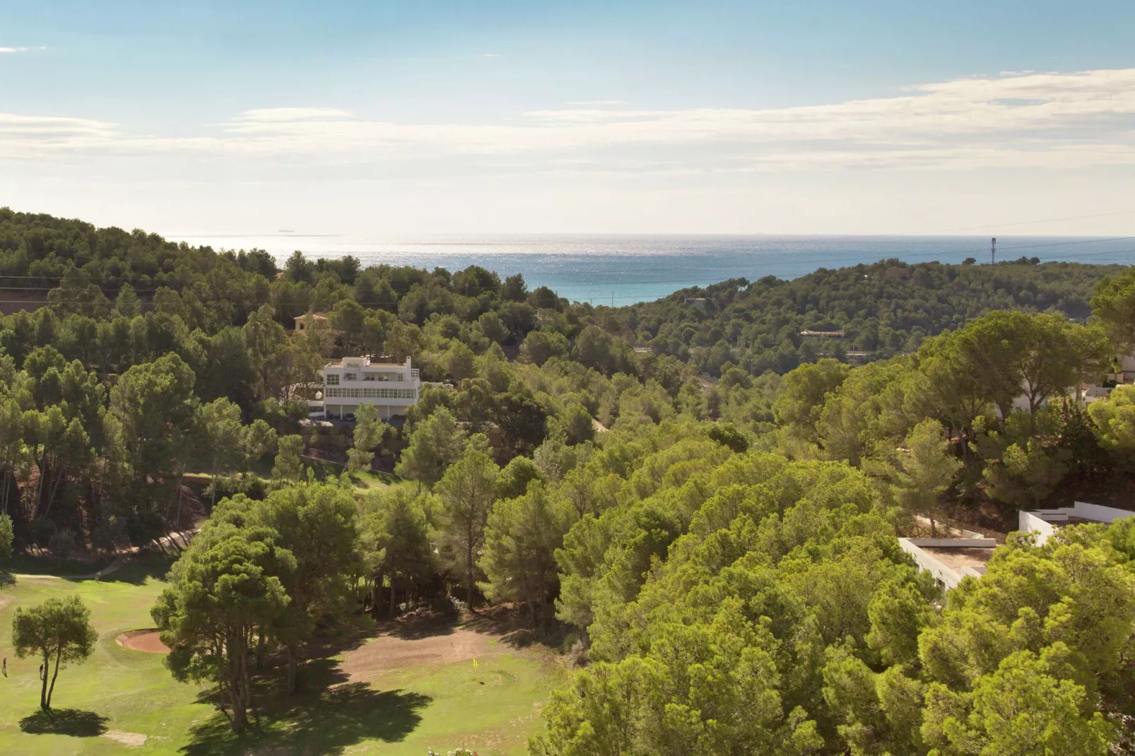 Don Cayo Bungalows-Uitzicht zomer