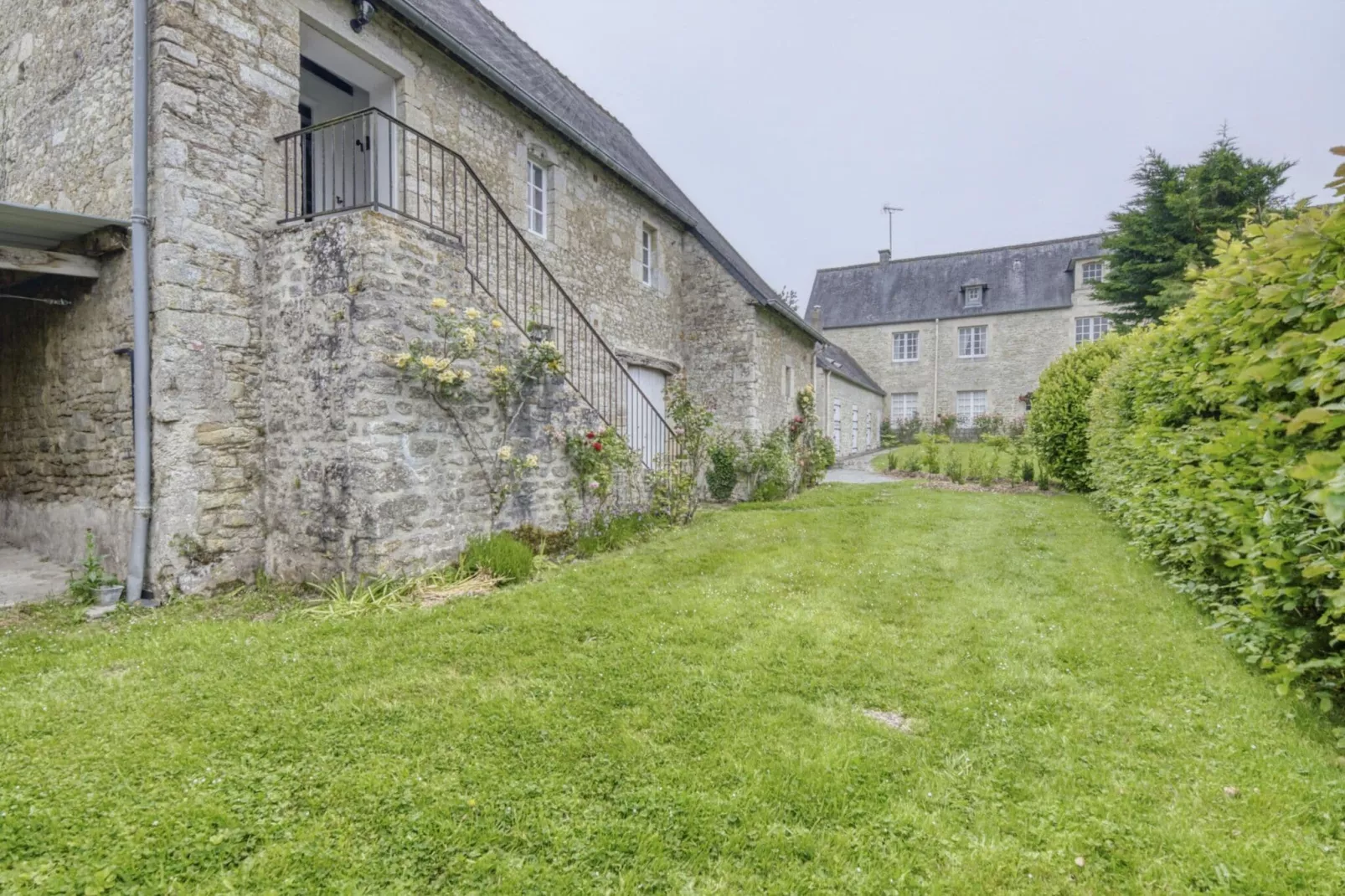 Maison près d'Omaha beach-Tuinen zomer