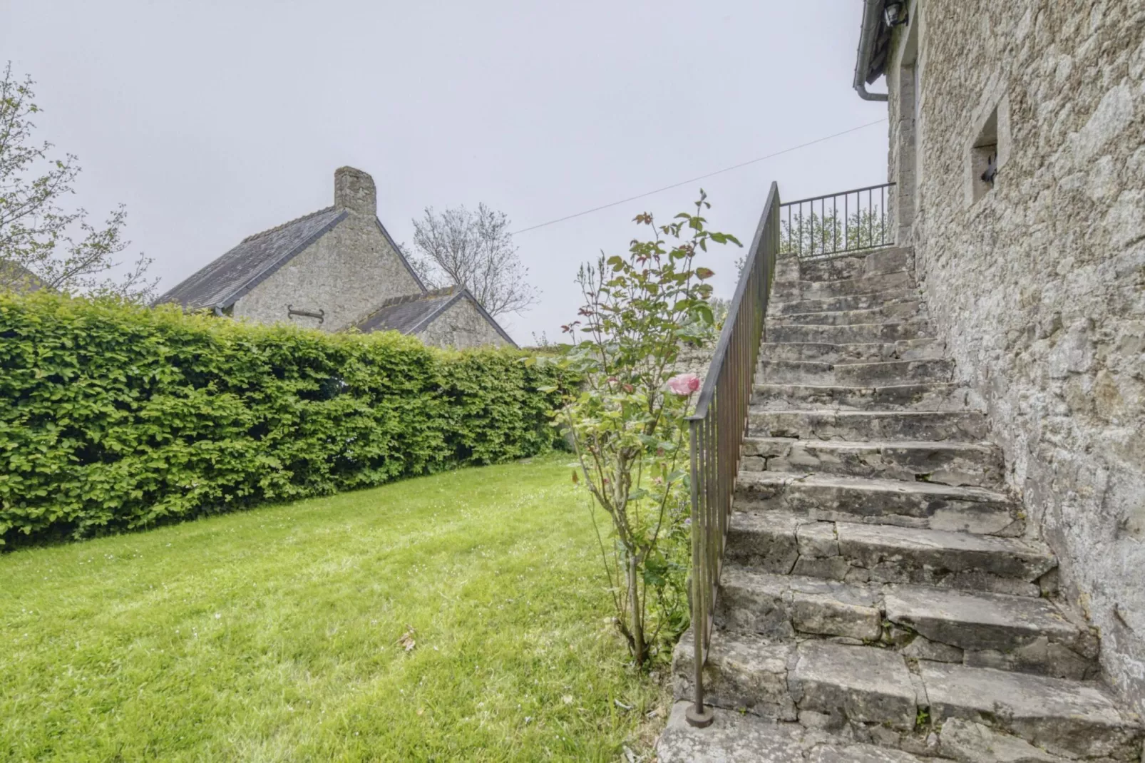 Maison près d'Omaha beach-Buitenkant zomer