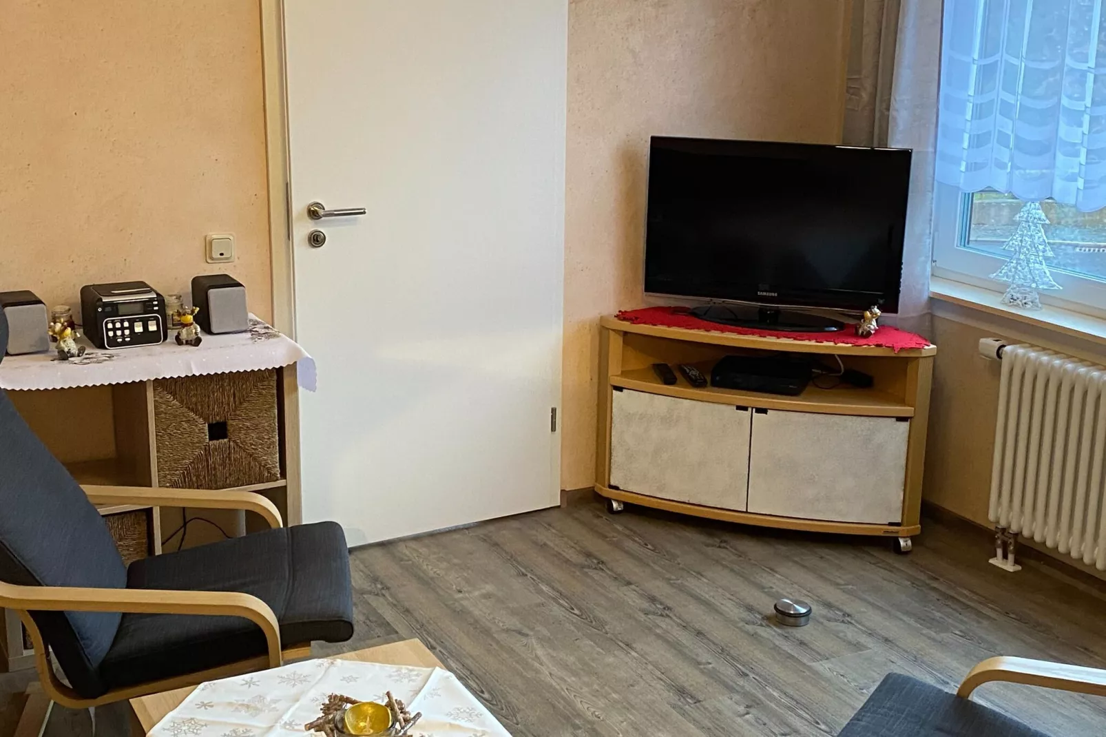 Ferienwohnung Apelt-Woonkamer