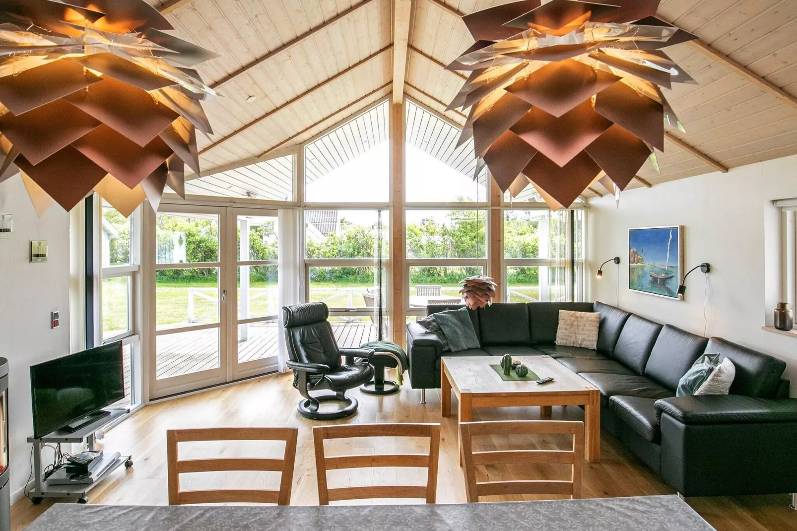 Aantrekkelijk vakantiehuis in Lemvig met een sauna