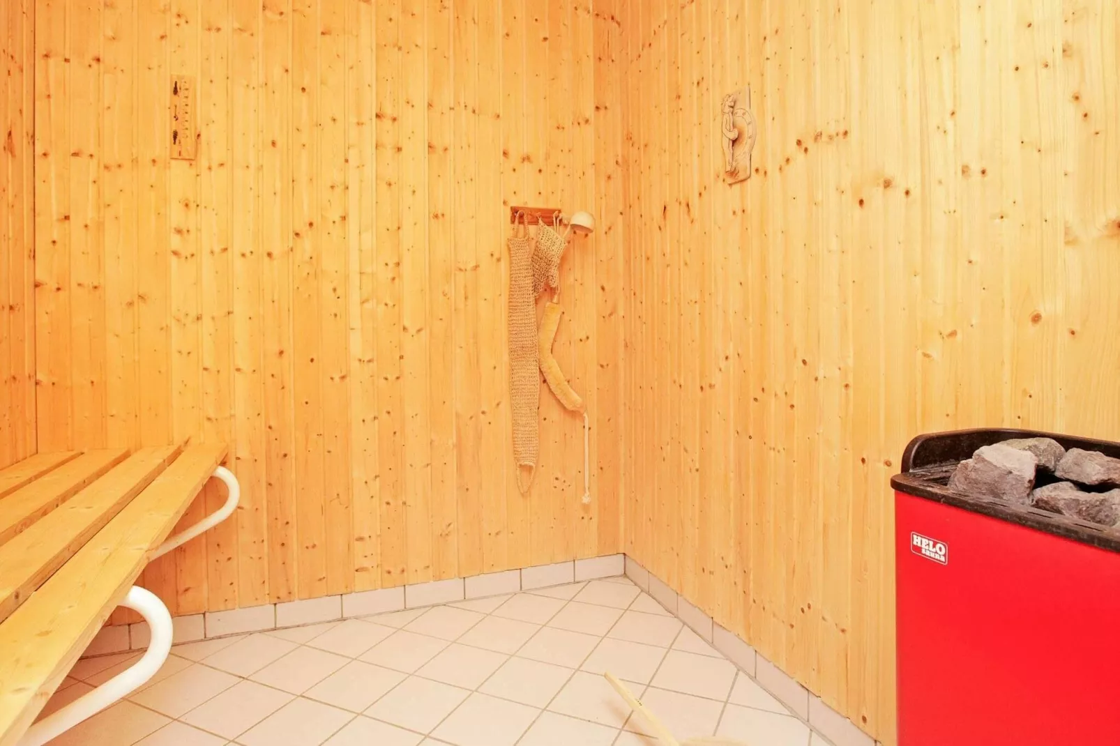 9 persoons vakantie huis in Løkken-Sauna