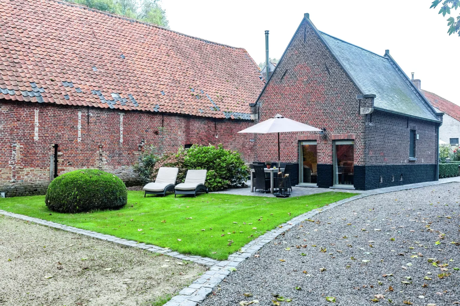 ´t Huisje dichtbij Brugge-Buitenkant zomer