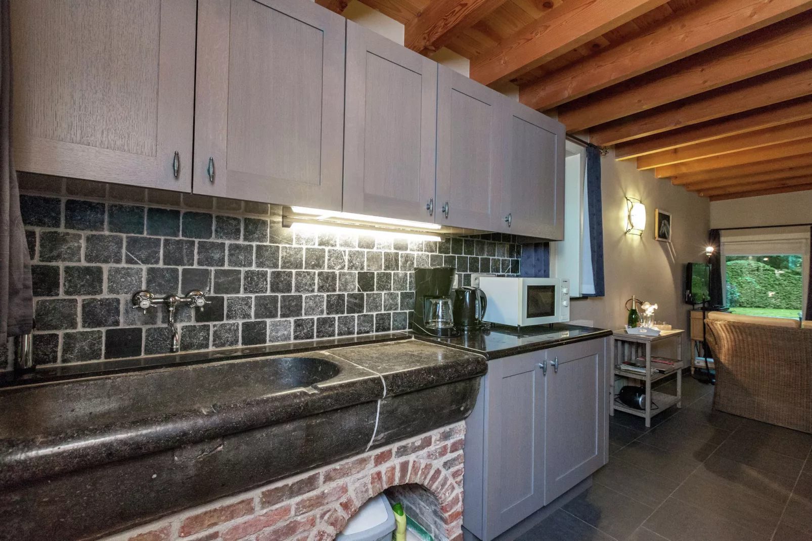 ´t Huisje dichtbij Brugge-Keuken