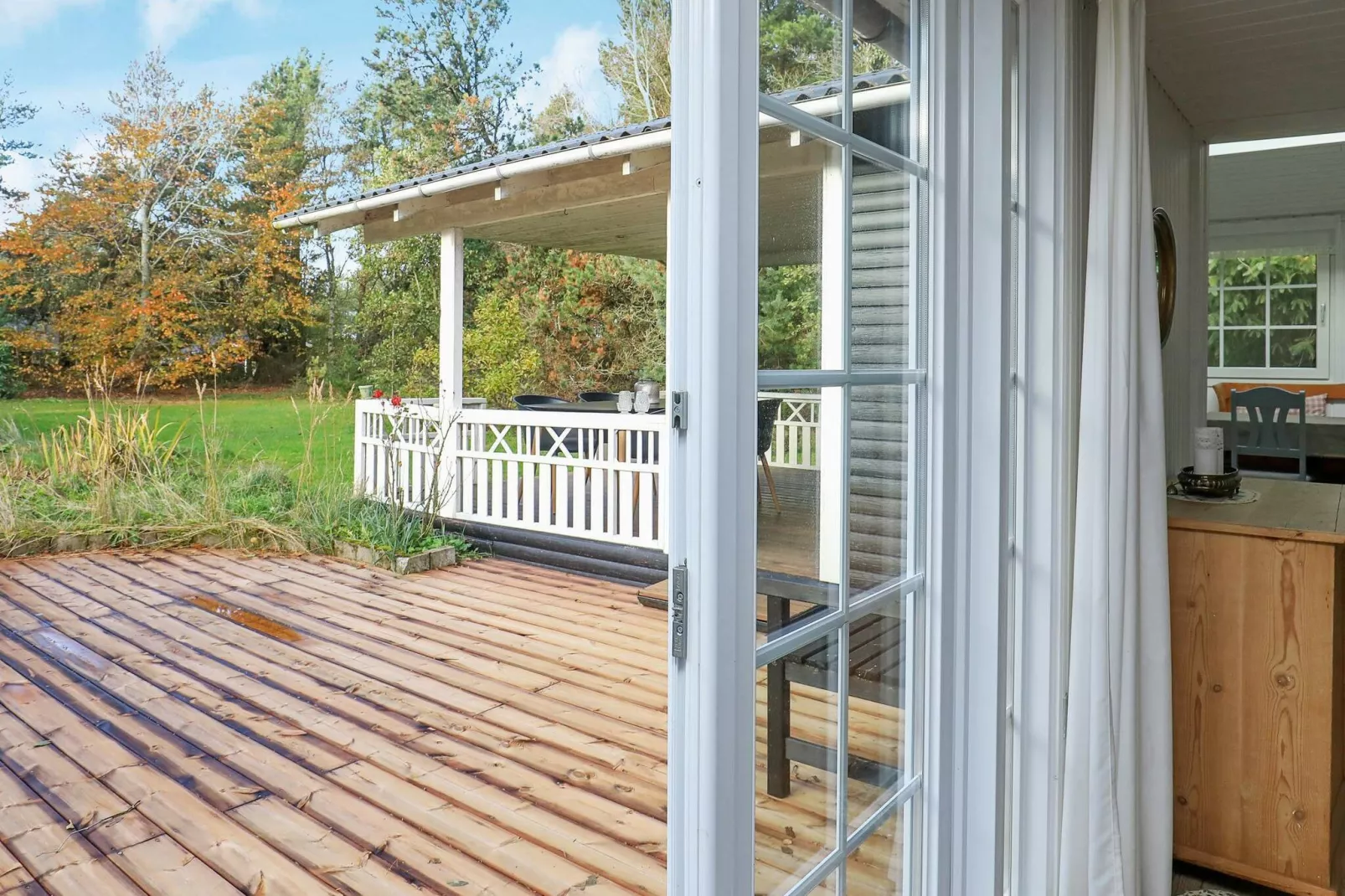 Gezellige chalet in Jerup met prachtige tuin-Binnen