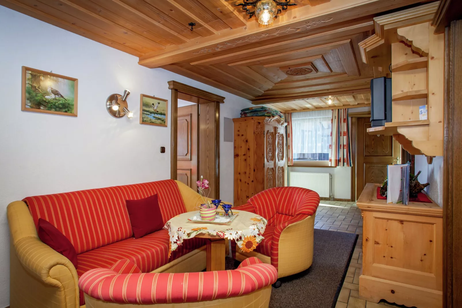 Hohspitz an der Piste-Woonkamer