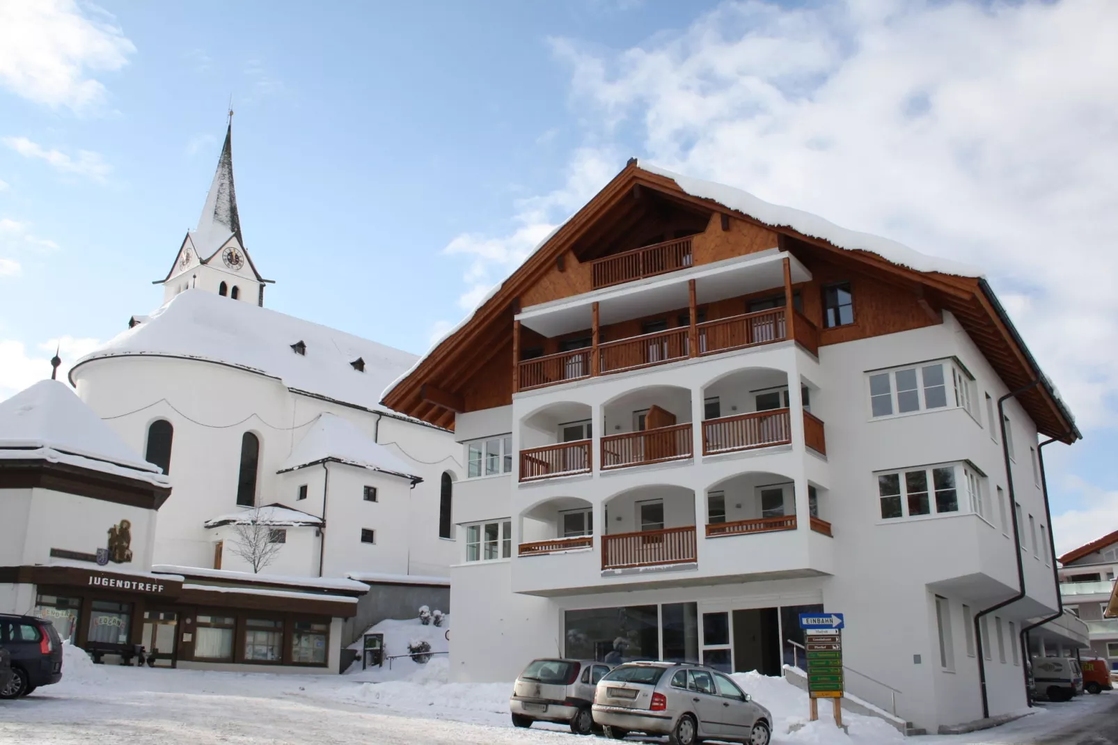 Apartment Schatzspitze-Exterieur winter