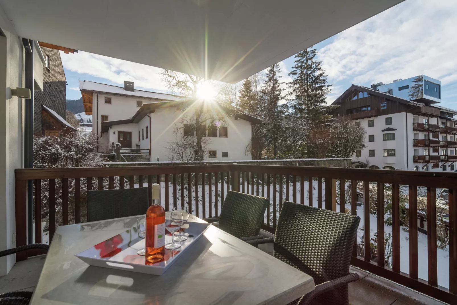 Apartment Schatzspitze-Terrasbalkon