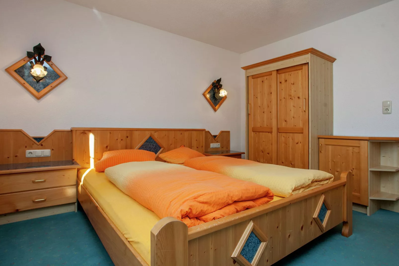 Hohspitz an der Piste-Slaapkamer