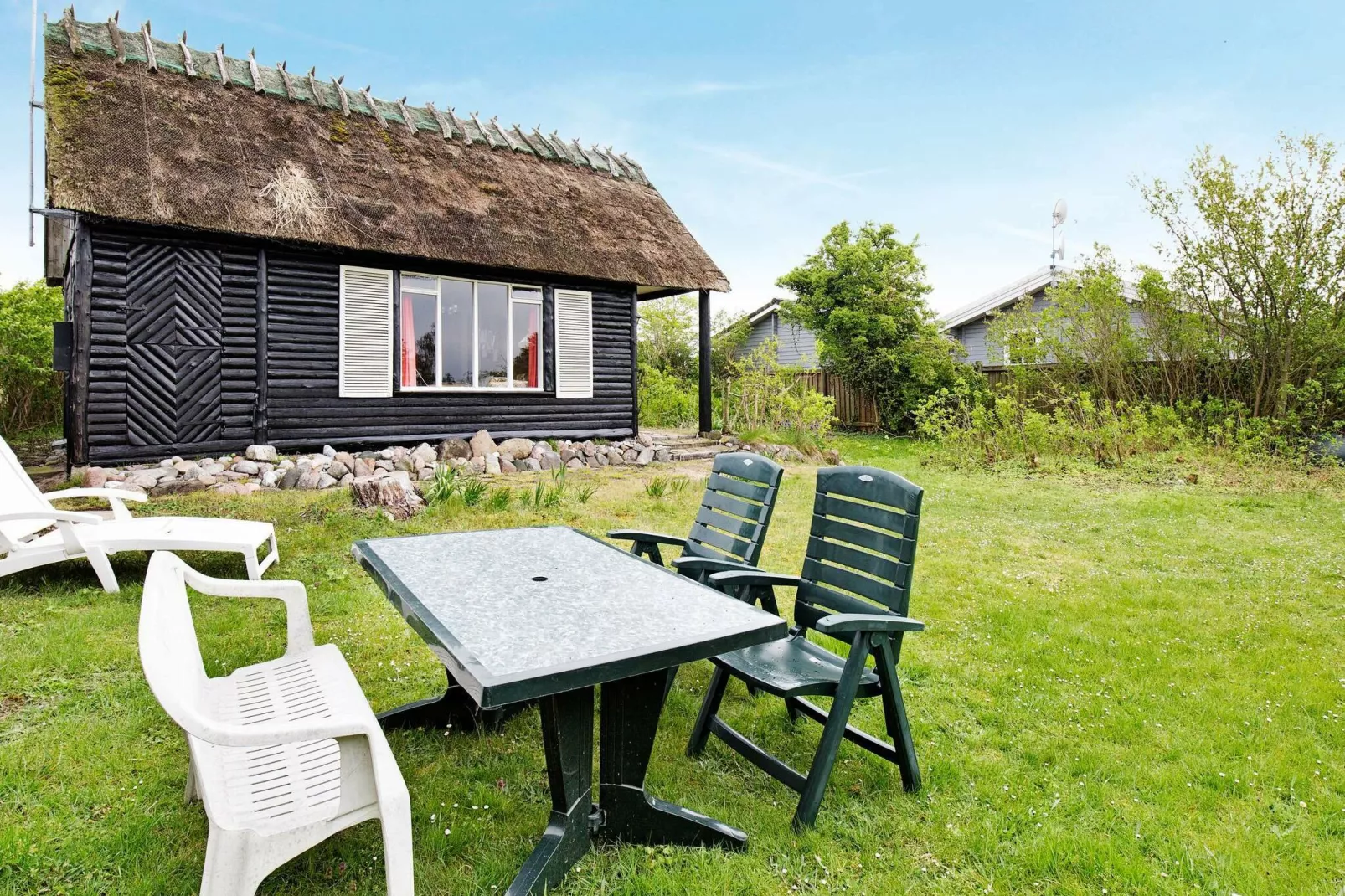 Gezellig vakantiehuis in Stege met panoramisch uitzicht