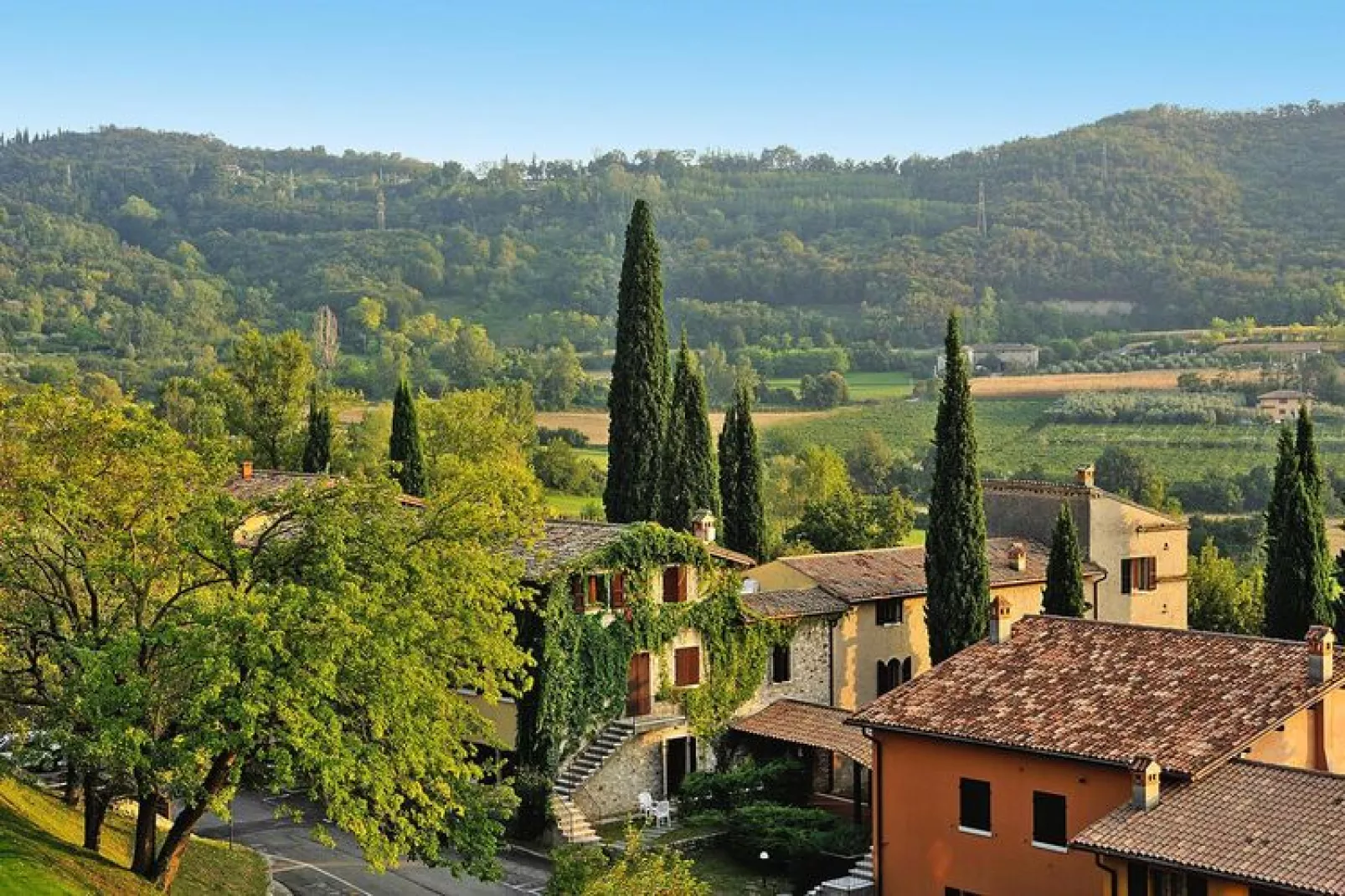 Apartments Poiano, Garda-bilo lake view-Uitzicht zomer