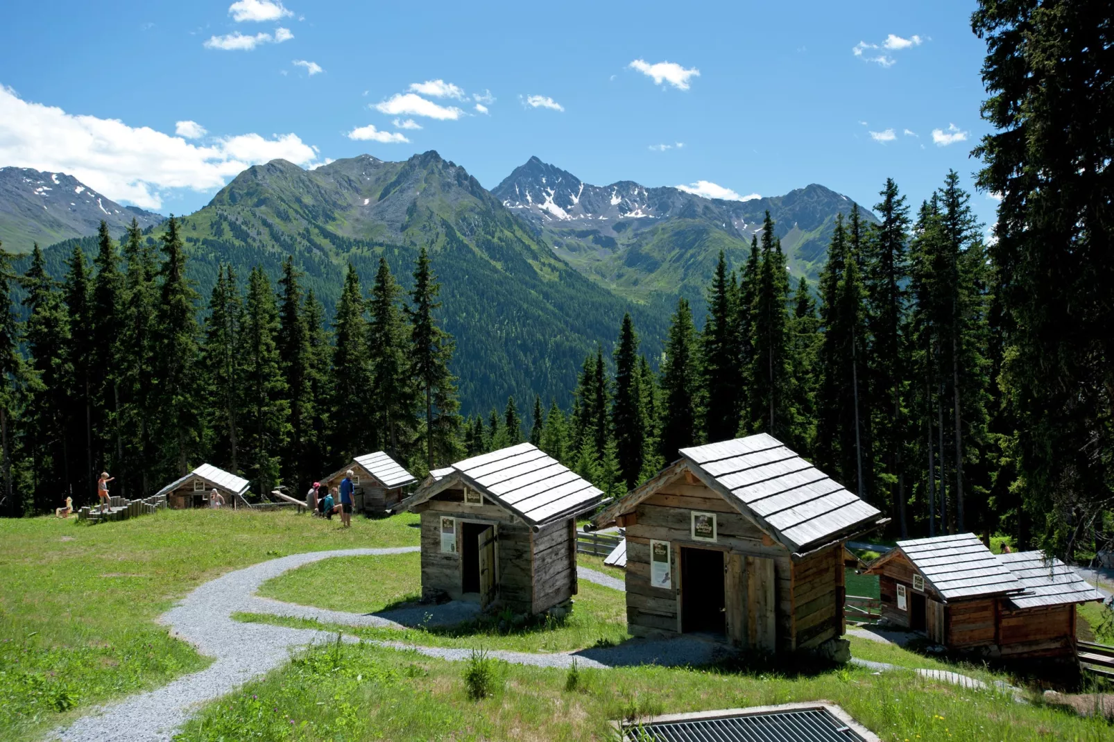 Hohspitz an der Piste-Gebieden zomer 5km