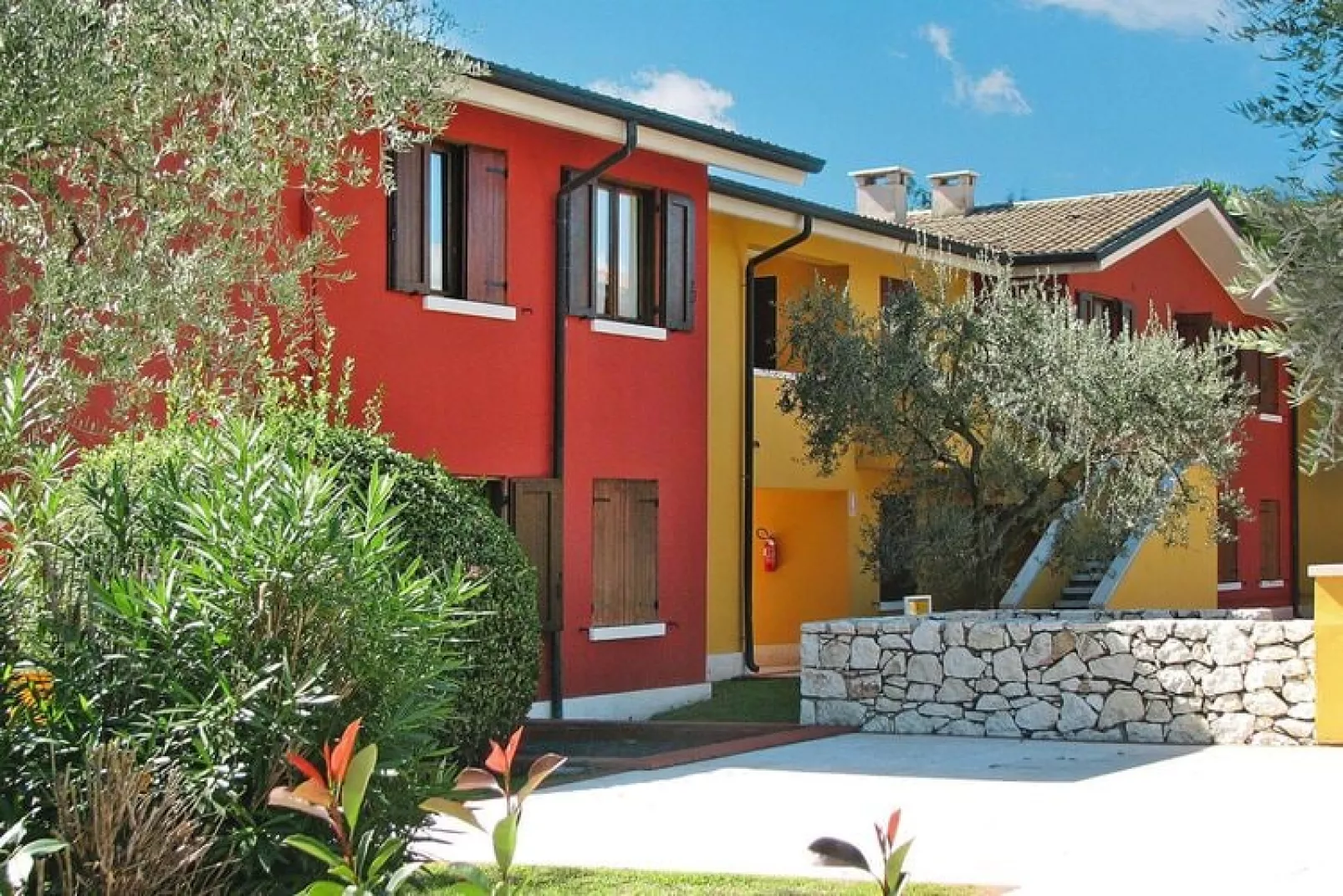 Apartments Poiano, Garda-bilo lake view-Buitenkant zomer