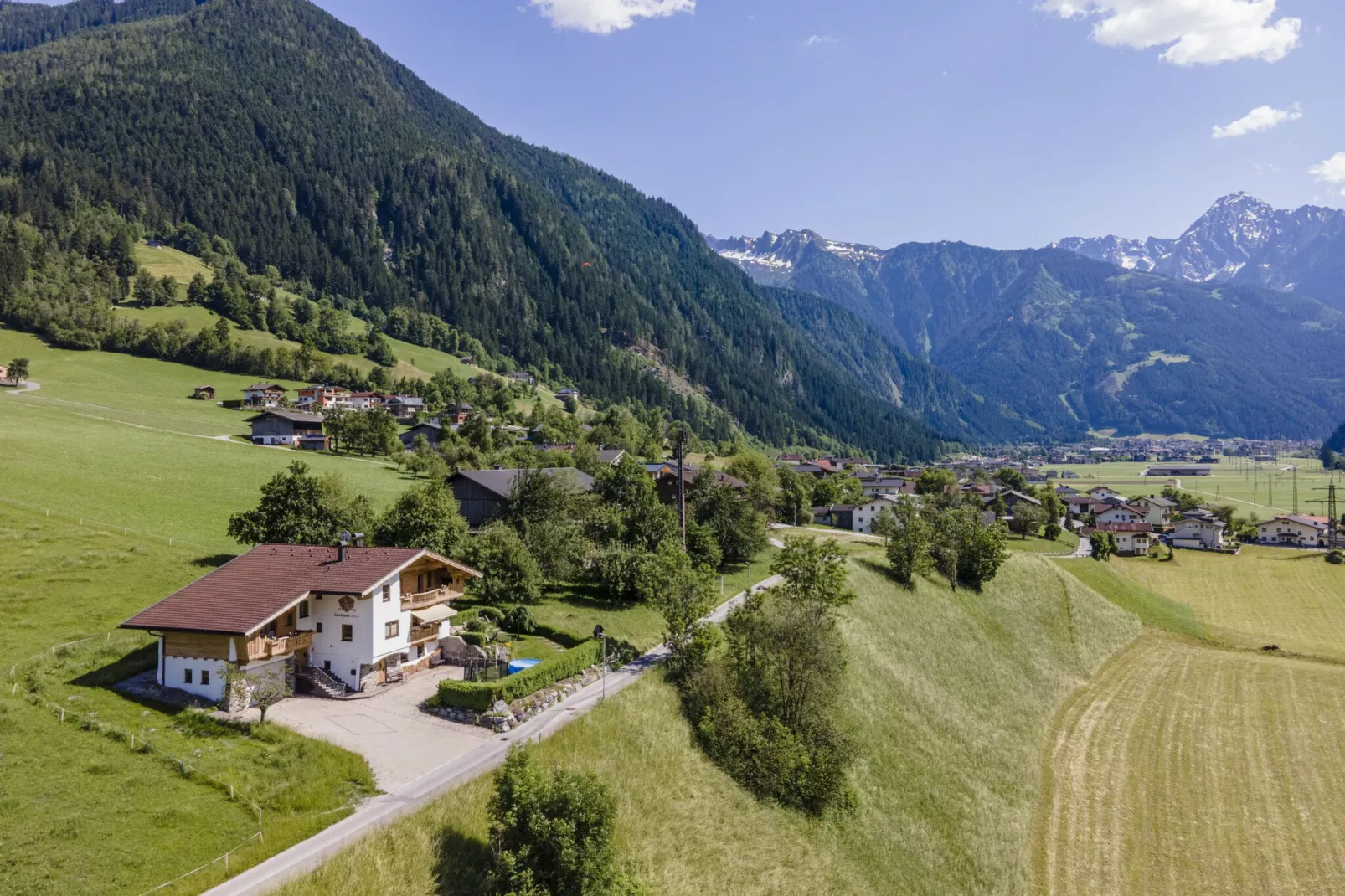 Apartment Zillertalblick-Buitenkant zomer