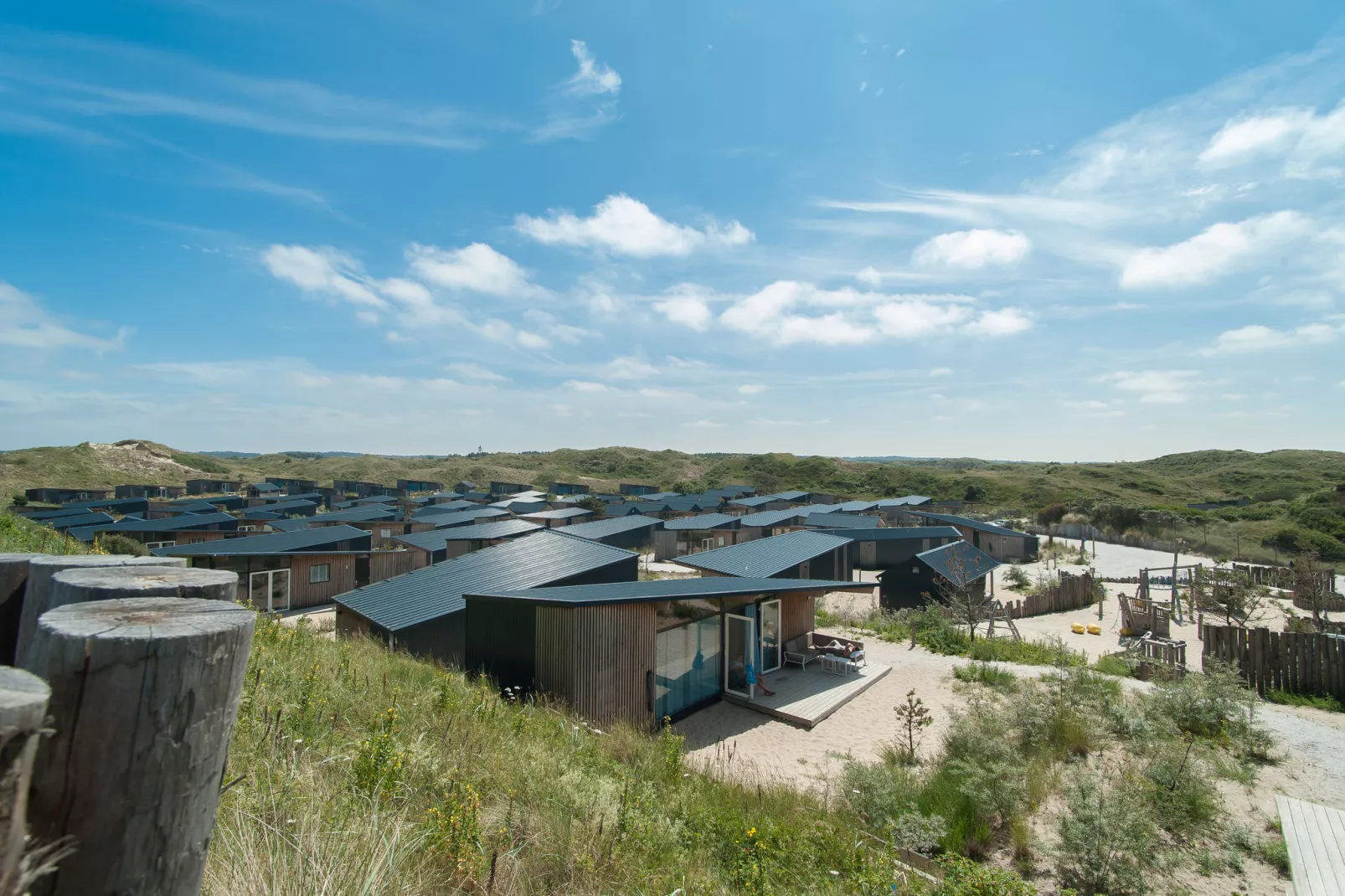 Sea Lodges Bloemendaal 1-Gebieden zomer 1km