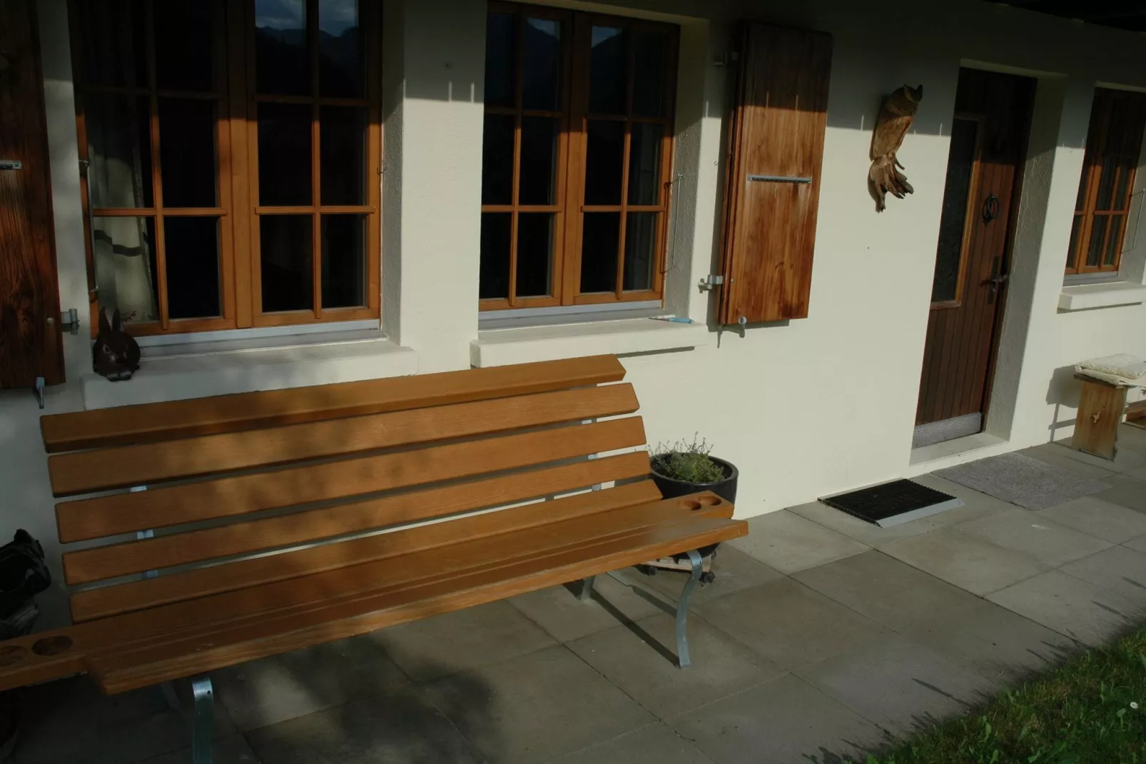 Chalet Chützli-Terrasbalkon