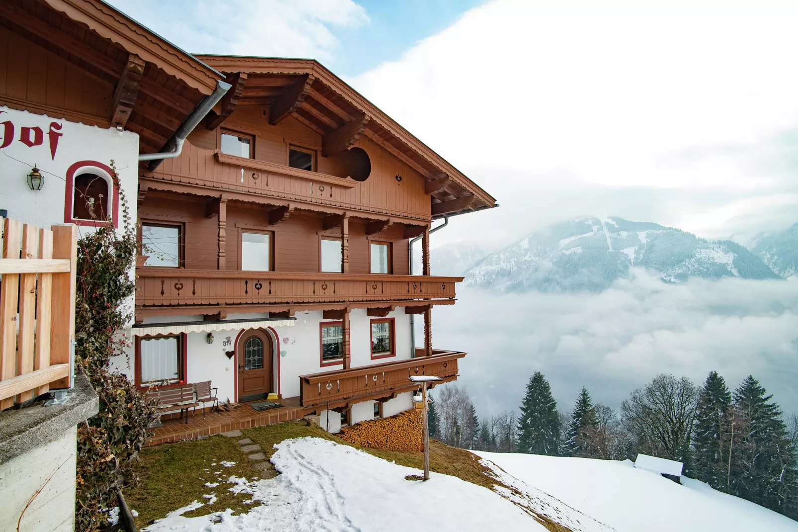 Honsnerhof-Exterieur winter