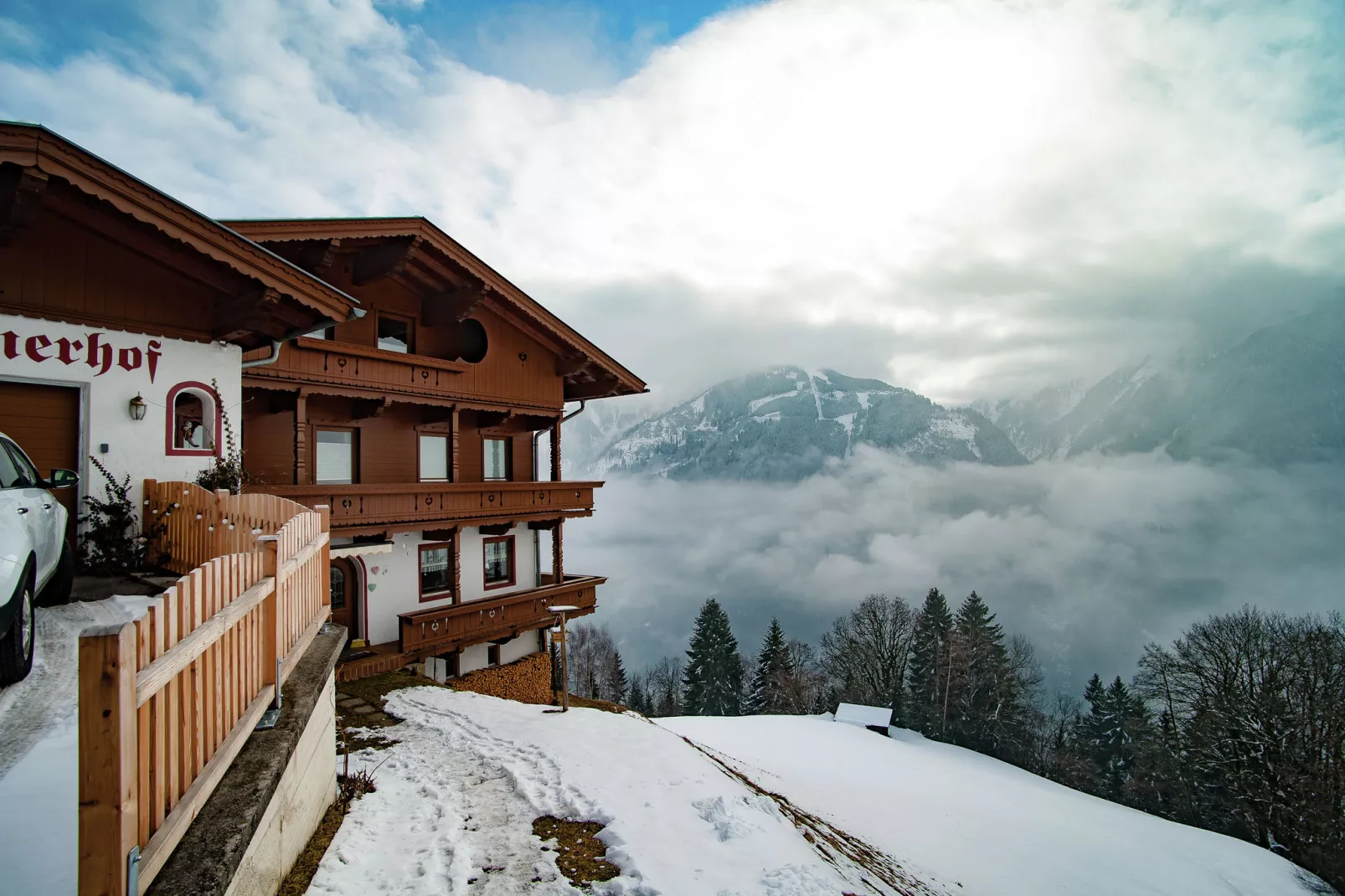 Honsnerhof-Exterieur winter