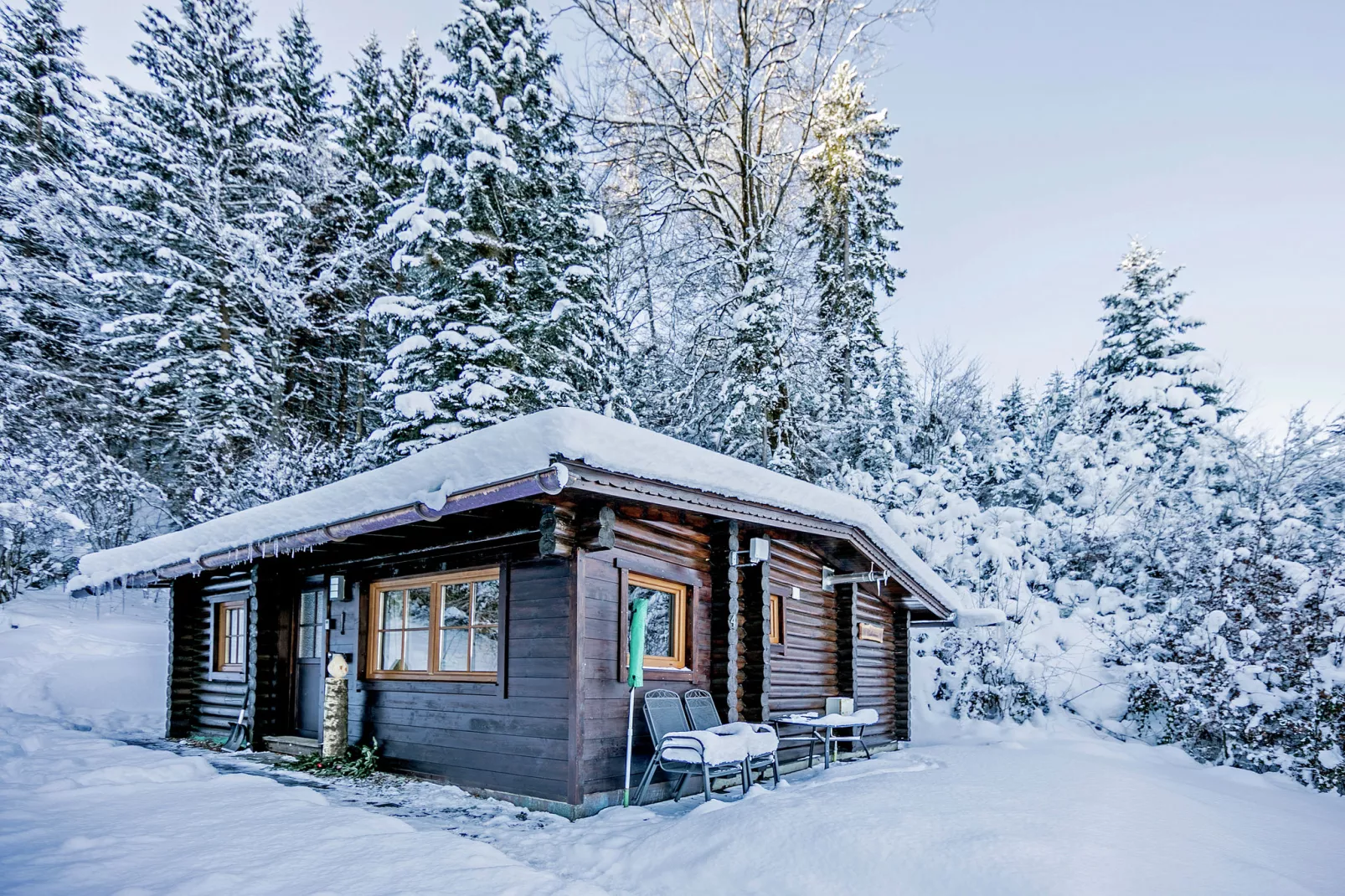 Chalet Catharina im Brixental-Exterieur winter