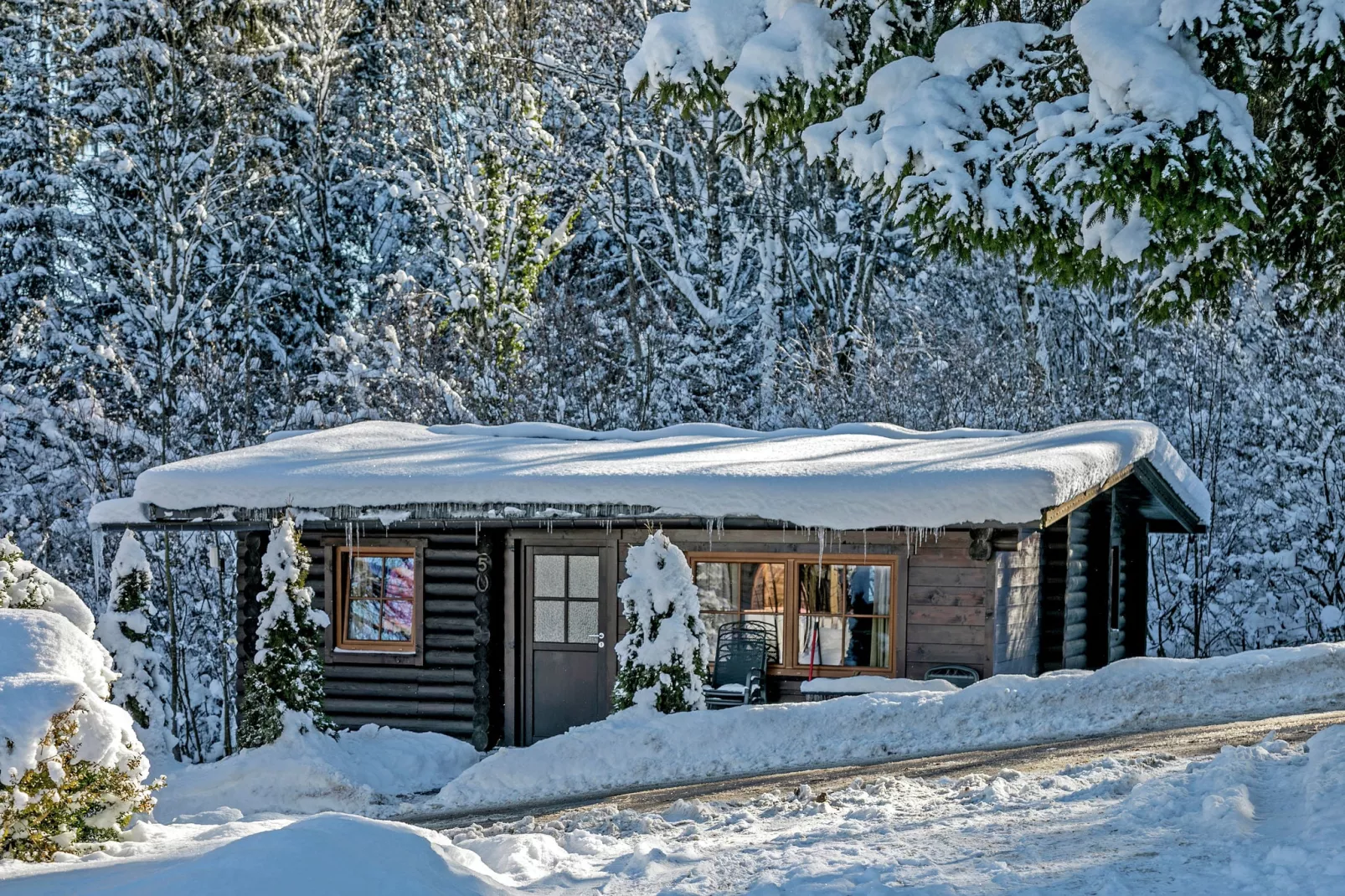 Chalet im Brixental-Exterieur winter