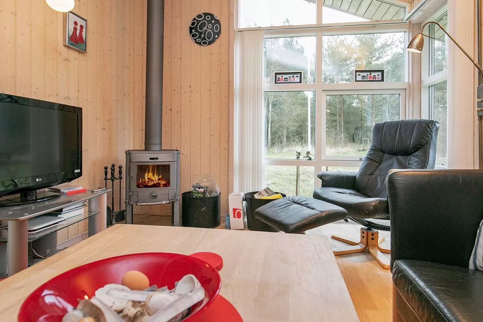 Lichte kustschuilplaats in LyngsAY-By Traum-Binnen