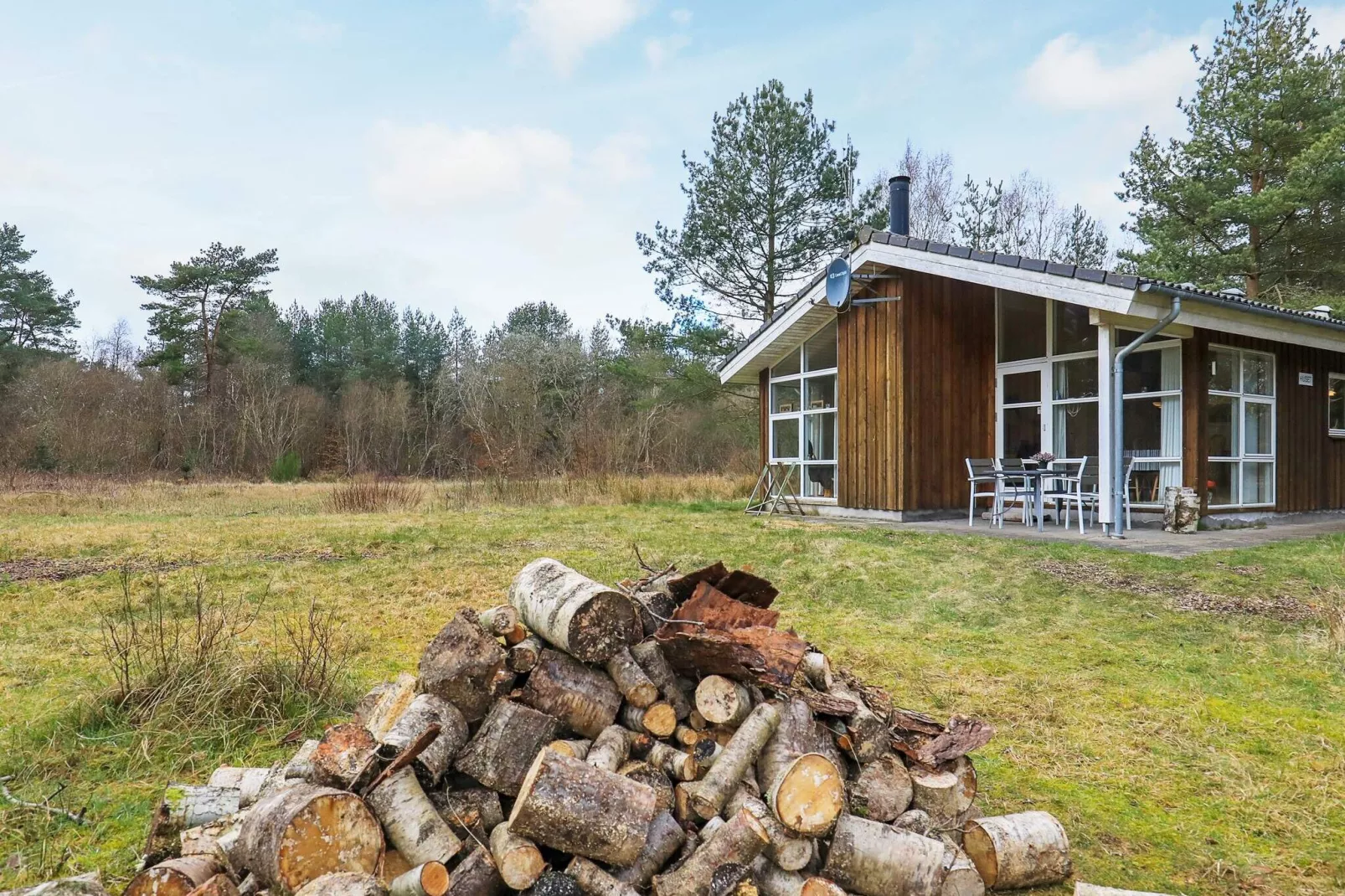 Lichte kustschuilplaats in LyngsAY-By Traum-Uitzicht