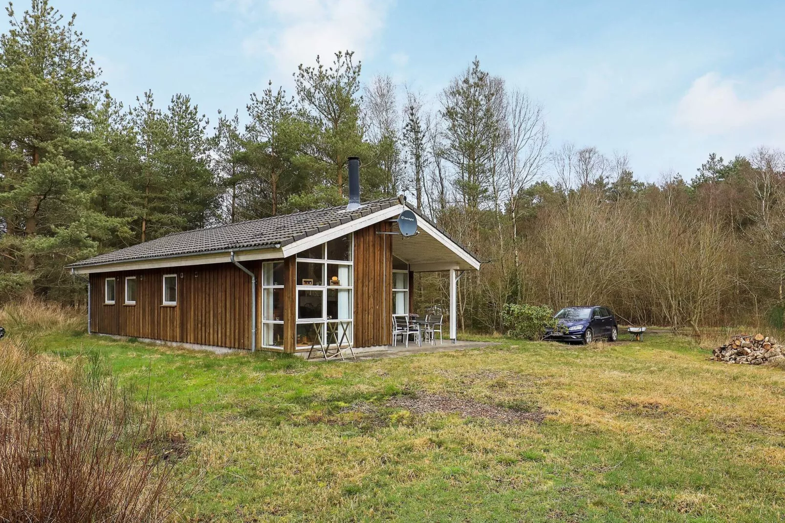 Lichte kustschuilplaats in LyngsAY-By Traum-Uitzicht
