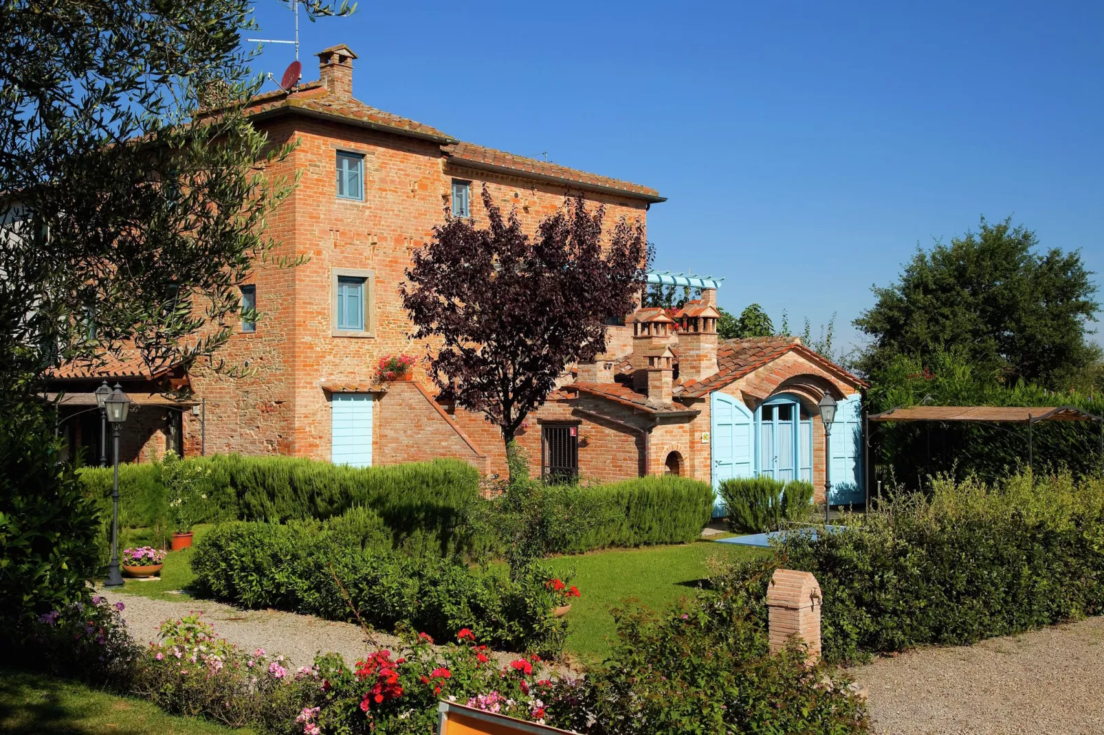 Villa il  Casone-Buitenkant zomer