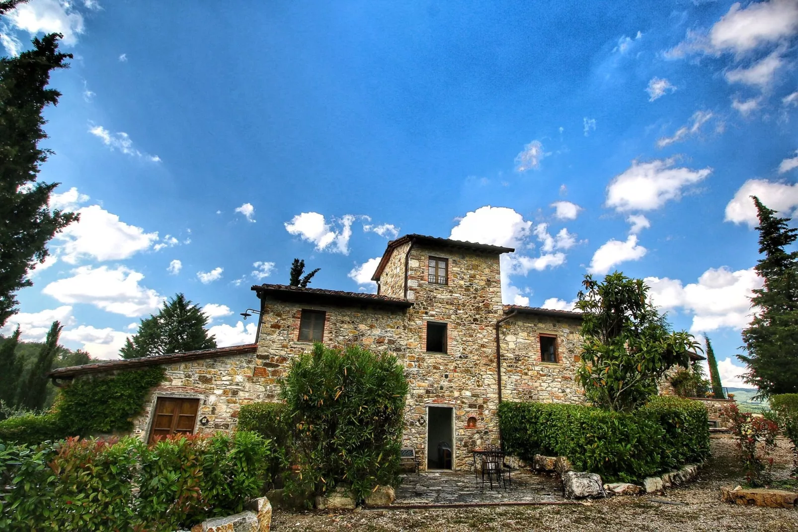 Villa Ulivo-Buitenkant zomer