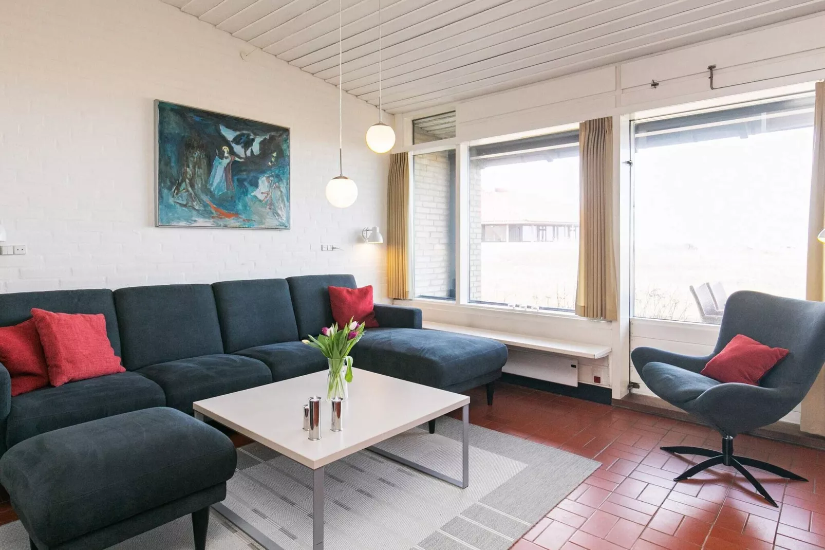 3 room w/seaview-Binnen