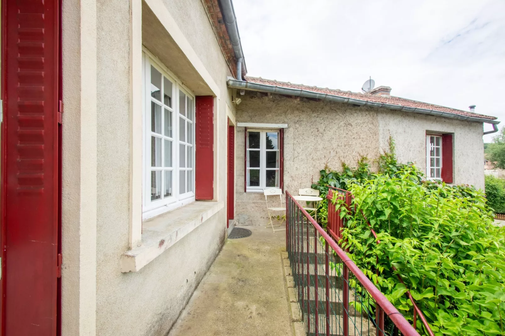 Gîte Calvaire - Hérisson-Terrasbalkon