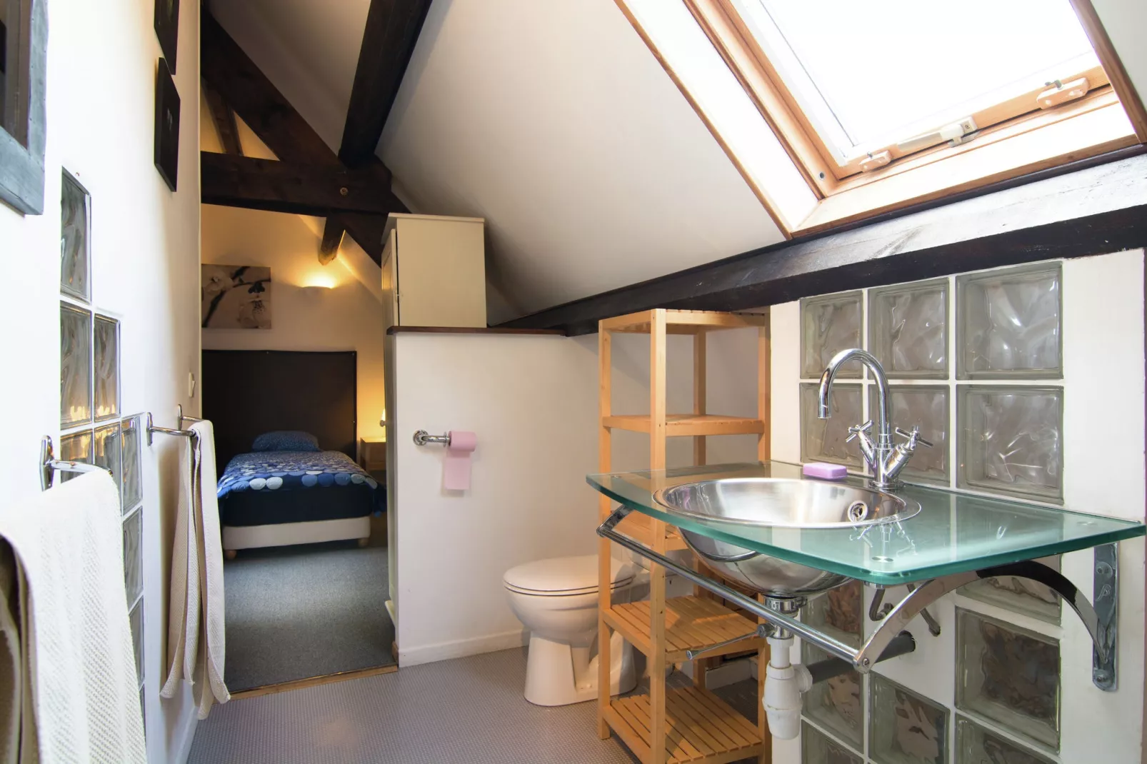 Maison de vacances Anglars Nozac Graulière-Badkamer