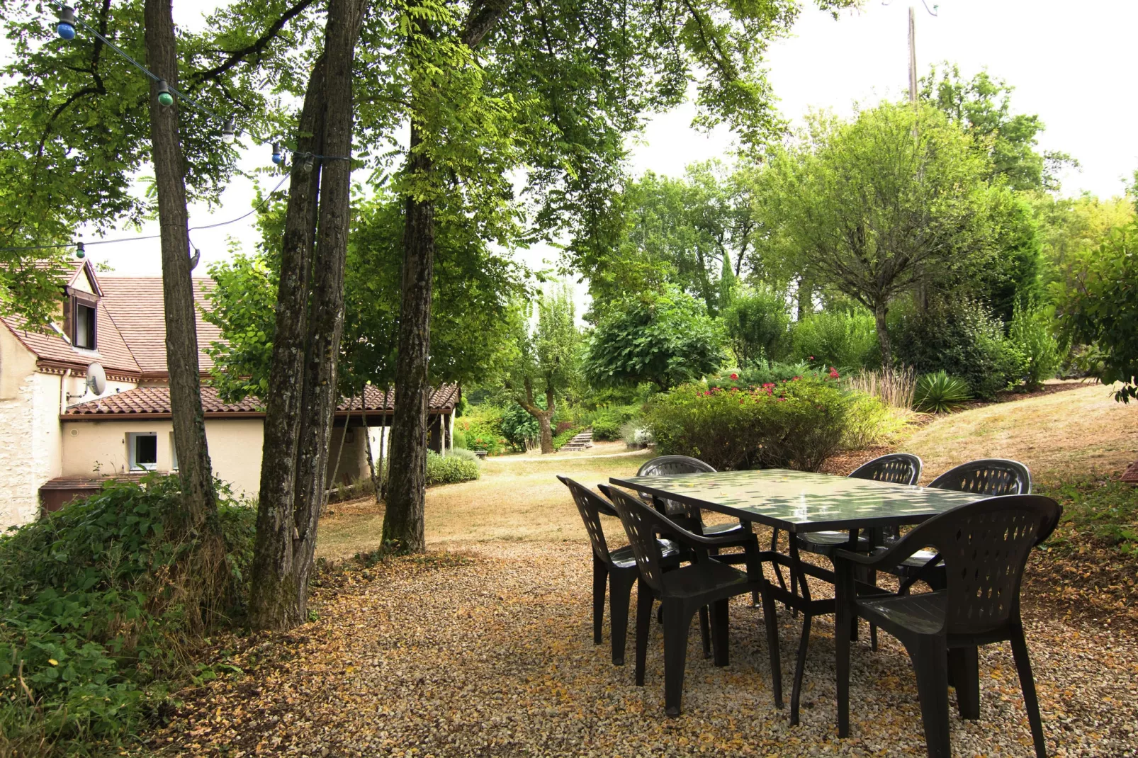 Maison de vacances Anglars Nozac Graulière-Terrasbalkon