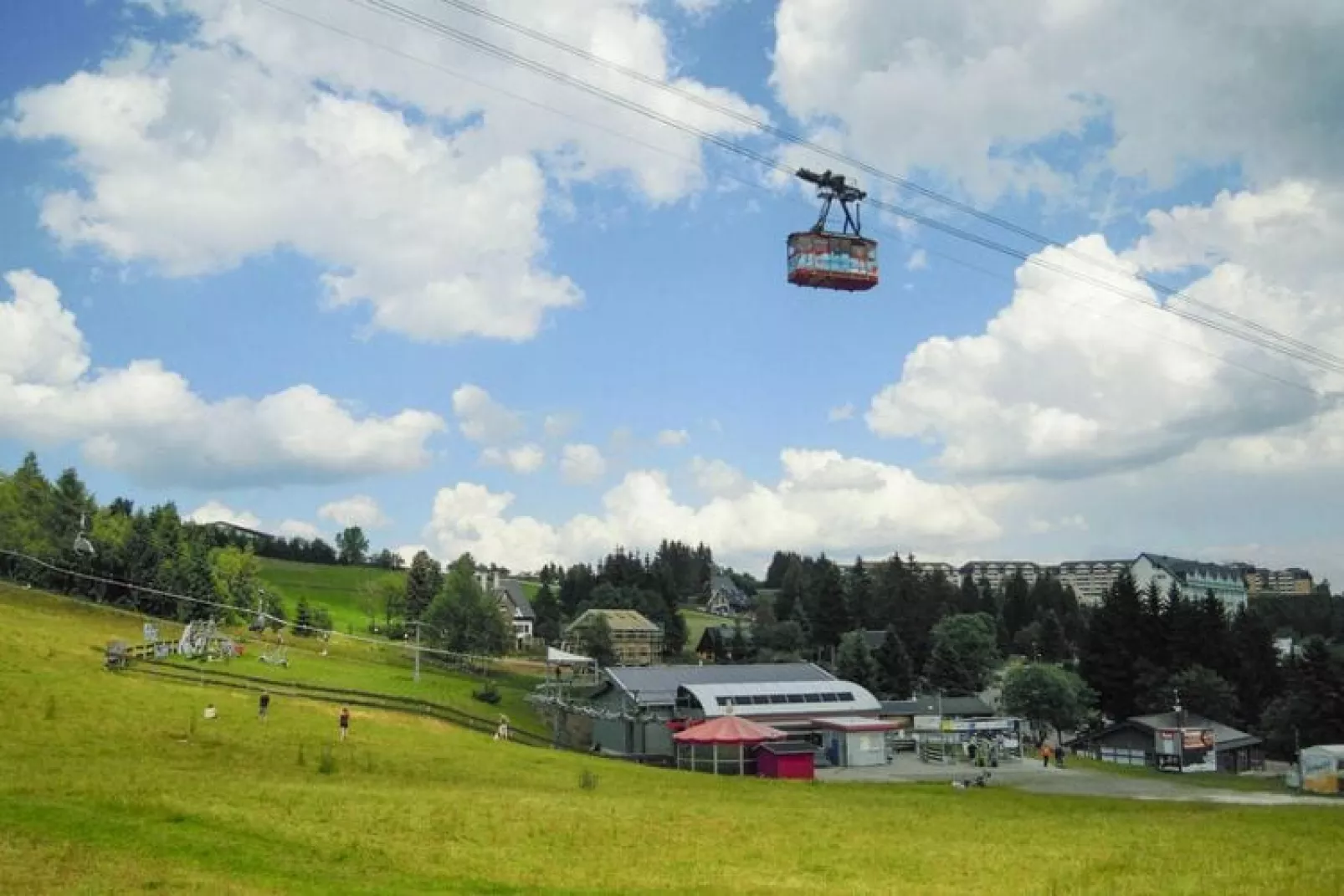 Ferienhaus Oberwiesenthal-Gebieden zomer 1km