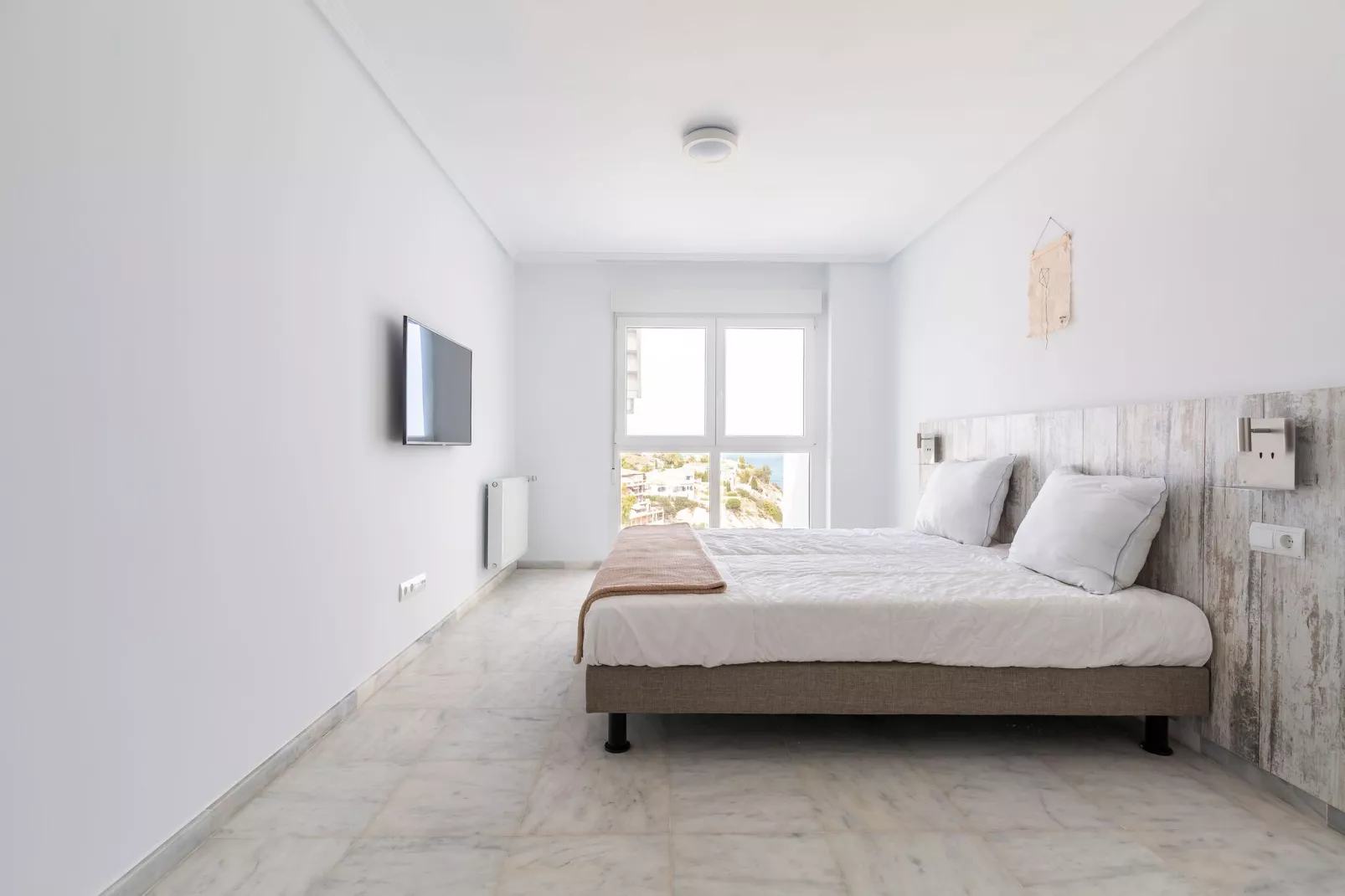 Modern appartement met dakterras en zeezicht-Slaapkamer
