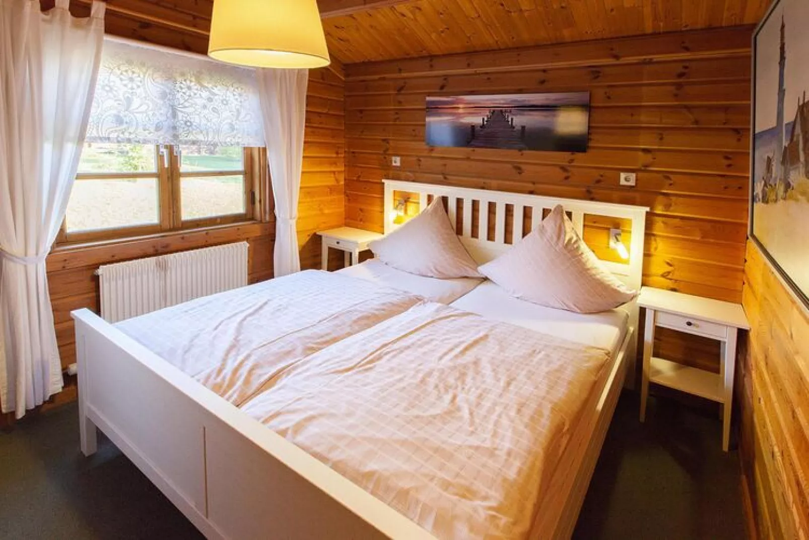 Ferienpark Lauterdörfle -Typ C Tauber 4 Pers 60 qm-Slaapkamer