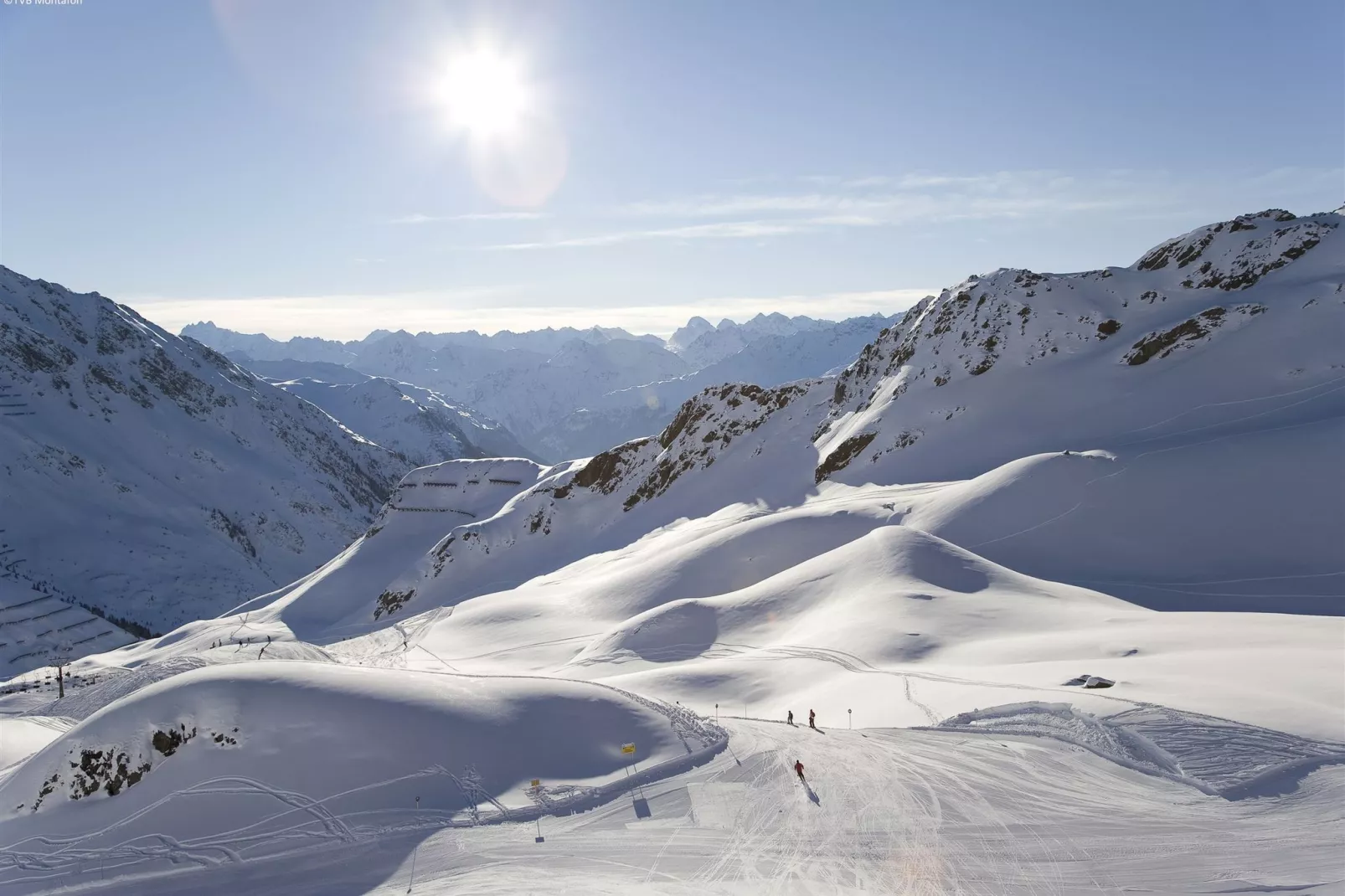 Haus Mangard-Gebied winter 5km