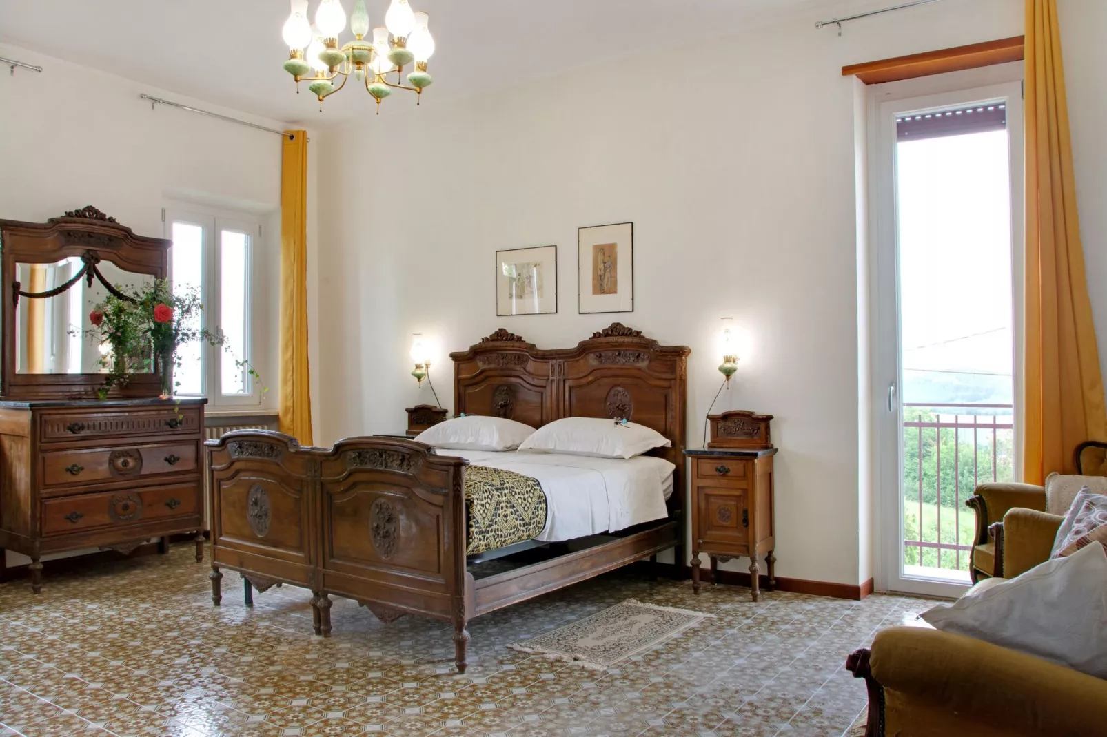 Casale Adriano Country House combo-Slaapkamer