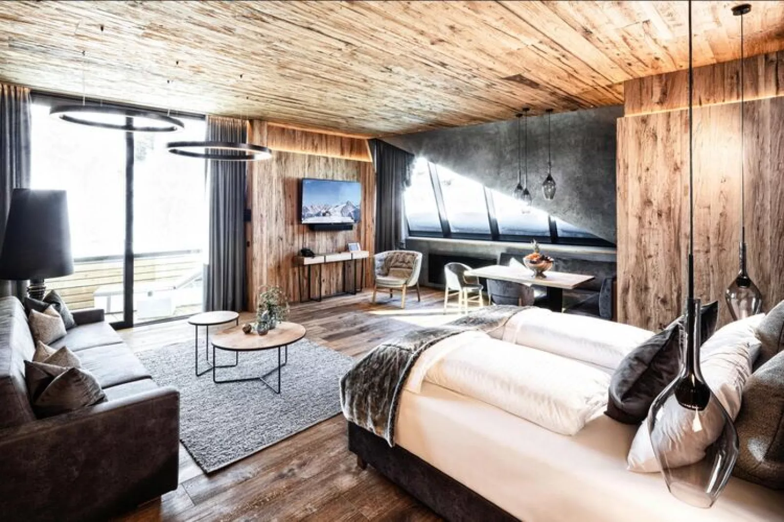 Mountain View Lofts - Bergkristall-Slaapkamer