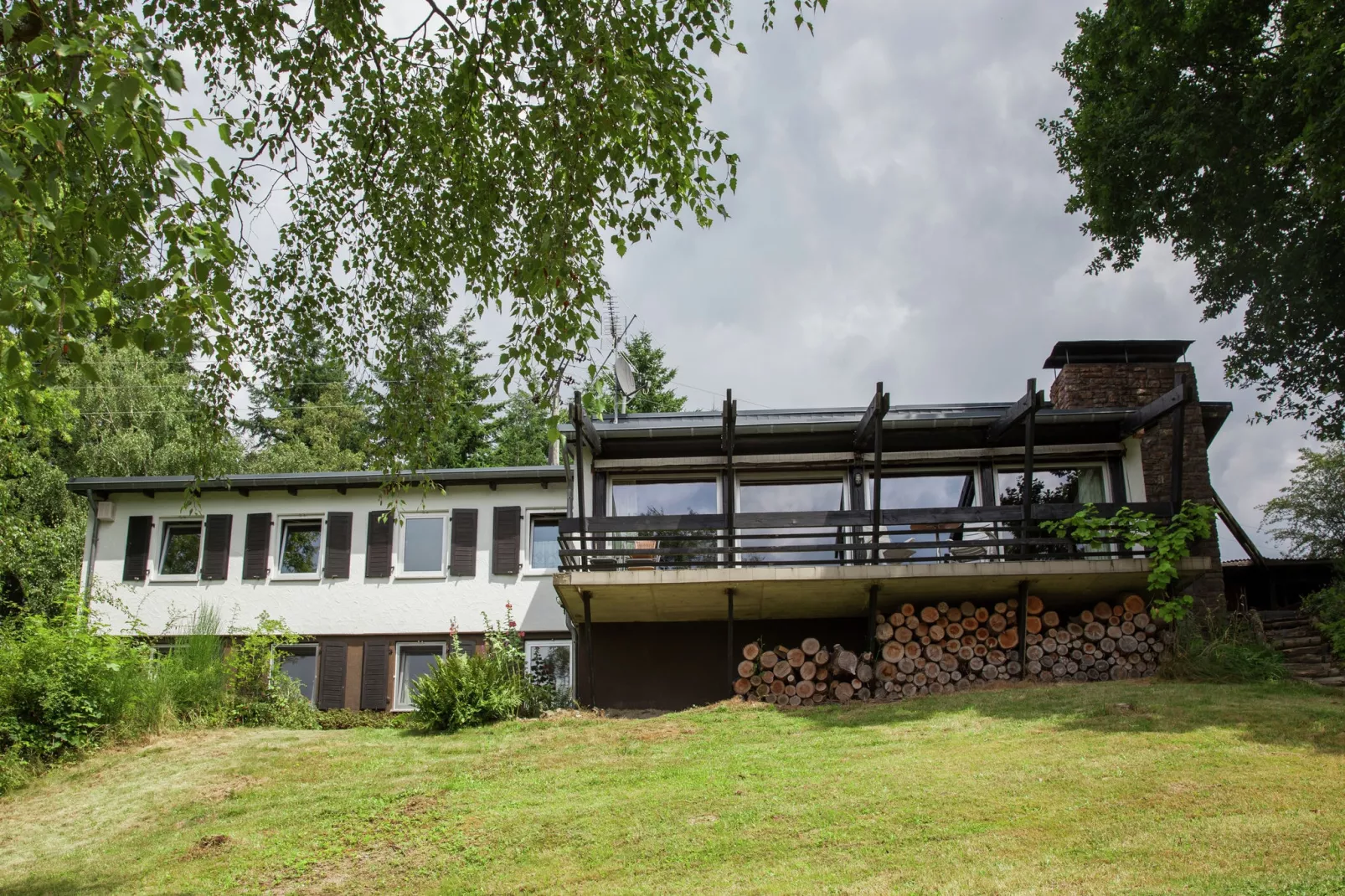 Panoramahaus-Buitenkant zomer