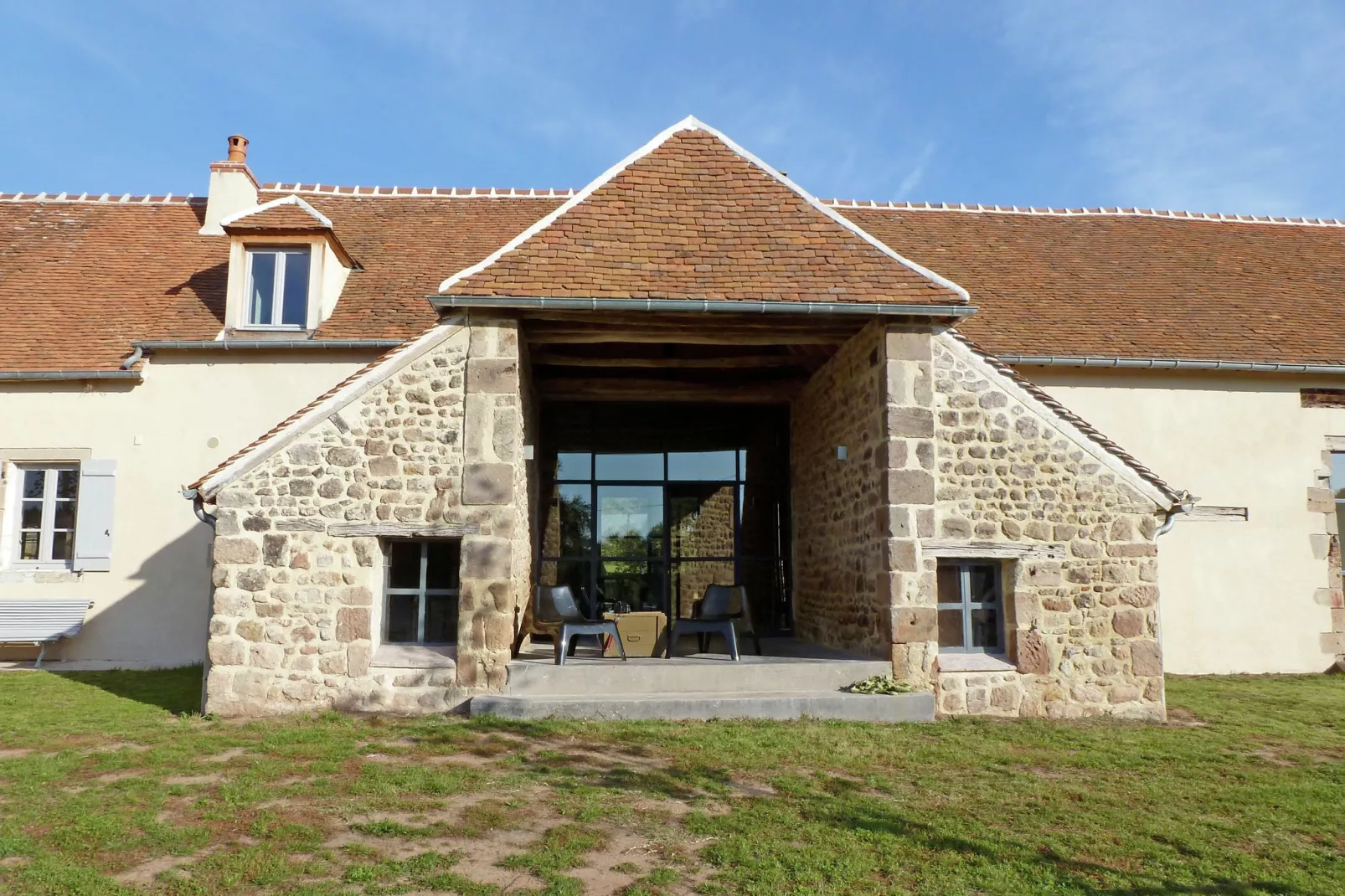 Maison de vacances - BRAIZE-Buitenkant zomer