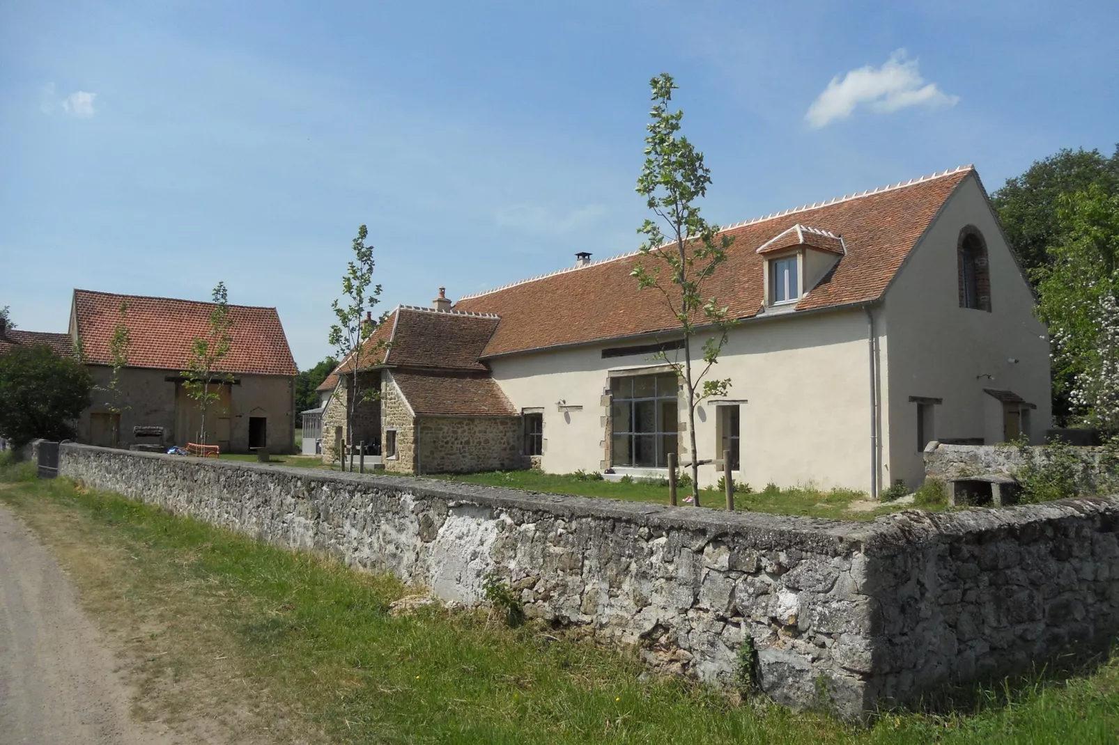 Maison de vacances - BRAIZE-Buitenkant zomer