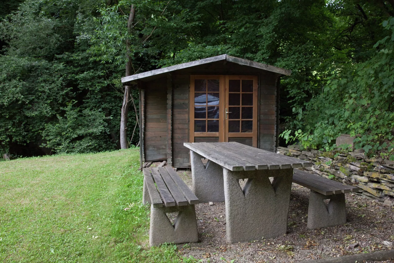 Alte Mühle-Tuinen zomer