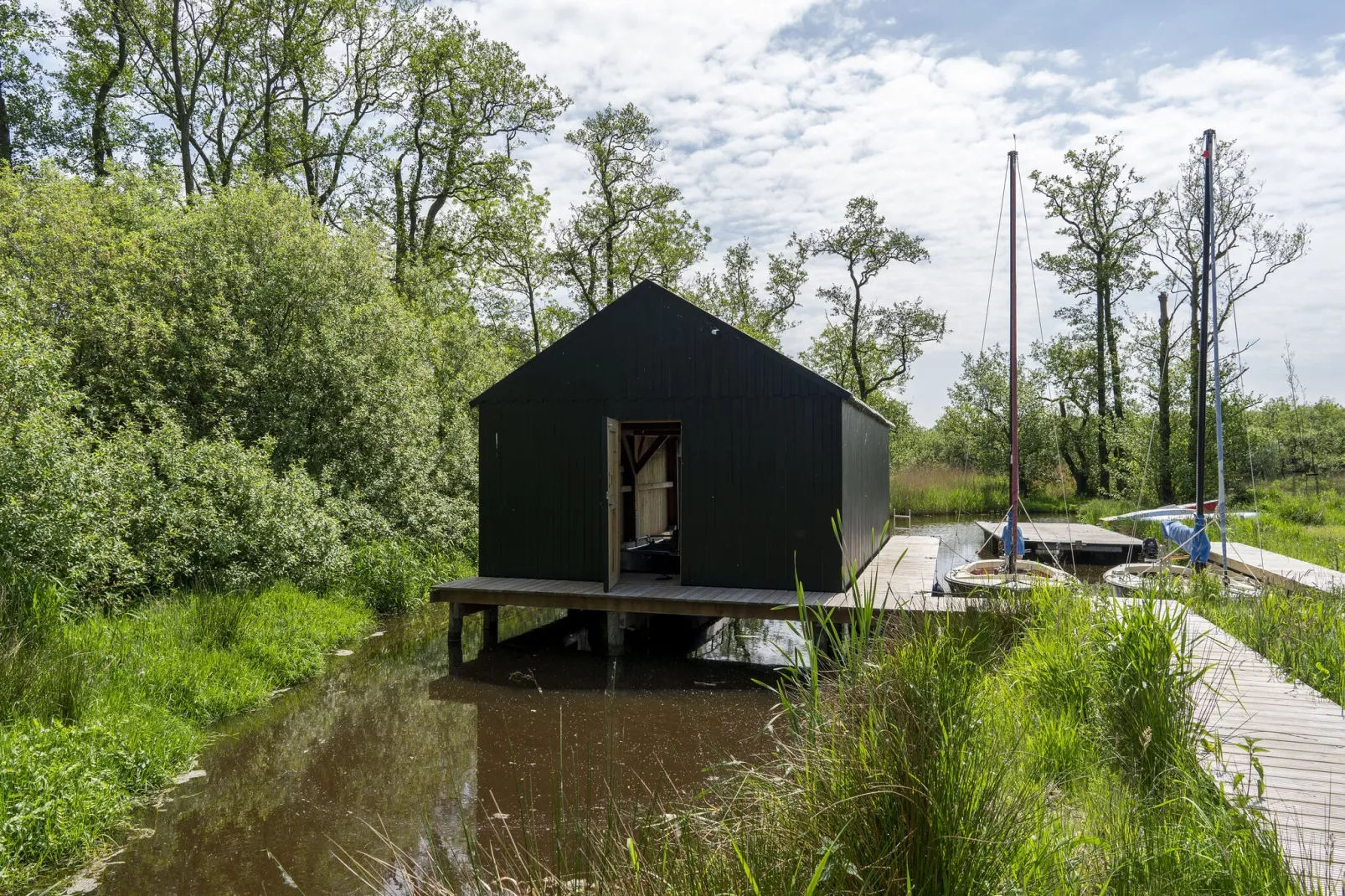Landhuis Alde Feanen-Gebieden zomer 1km