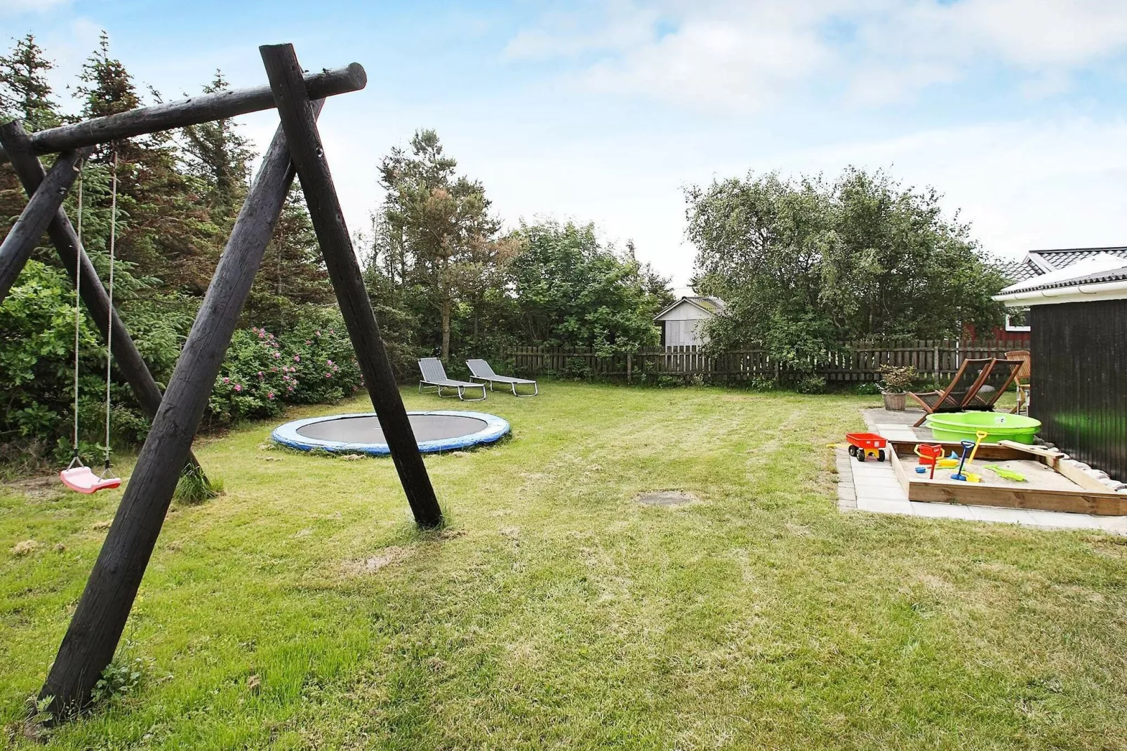 Prachtig vakantiehuis in Løgstør met omheinde tuin-Uitzicht